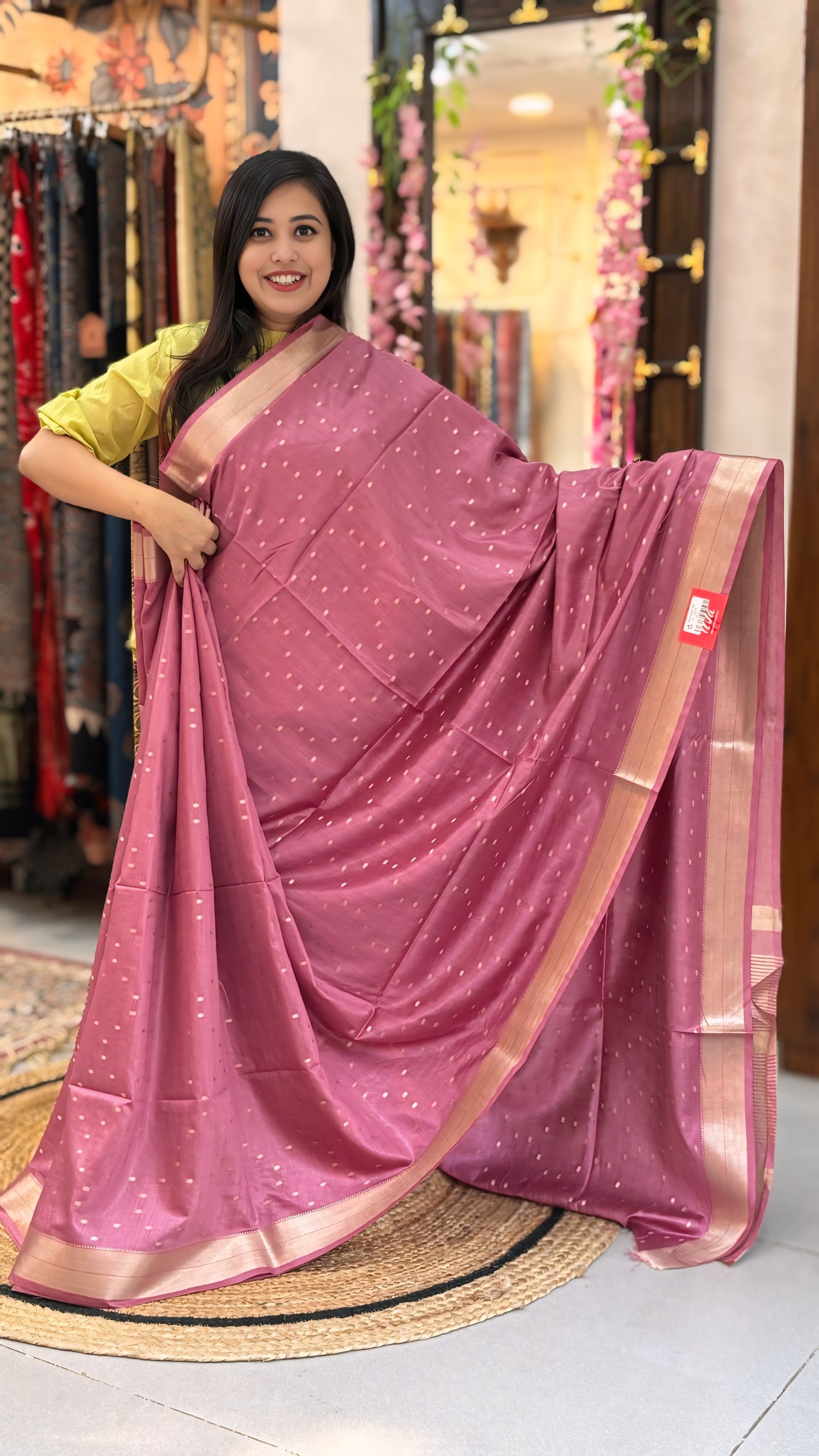 Chandrika - Maheshwari Banarasi Saree