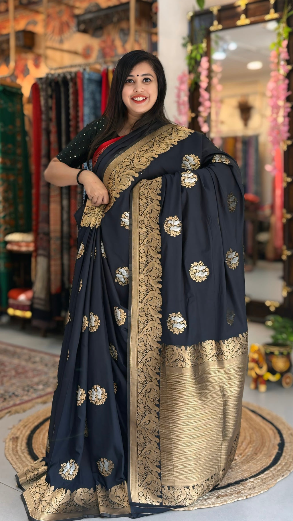 Manjari
- Mashru Silk