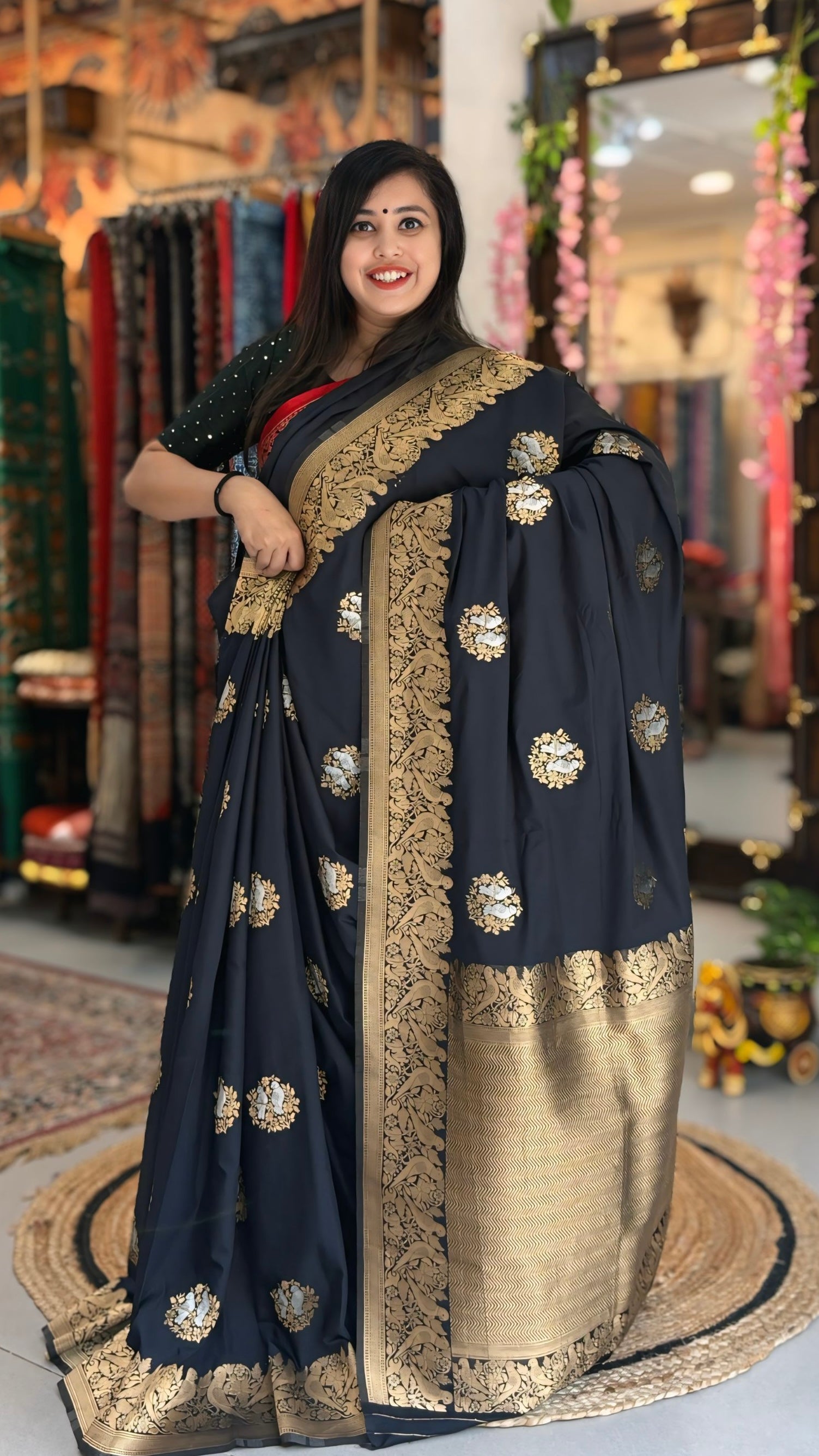 Manjari
- Mashru Silk