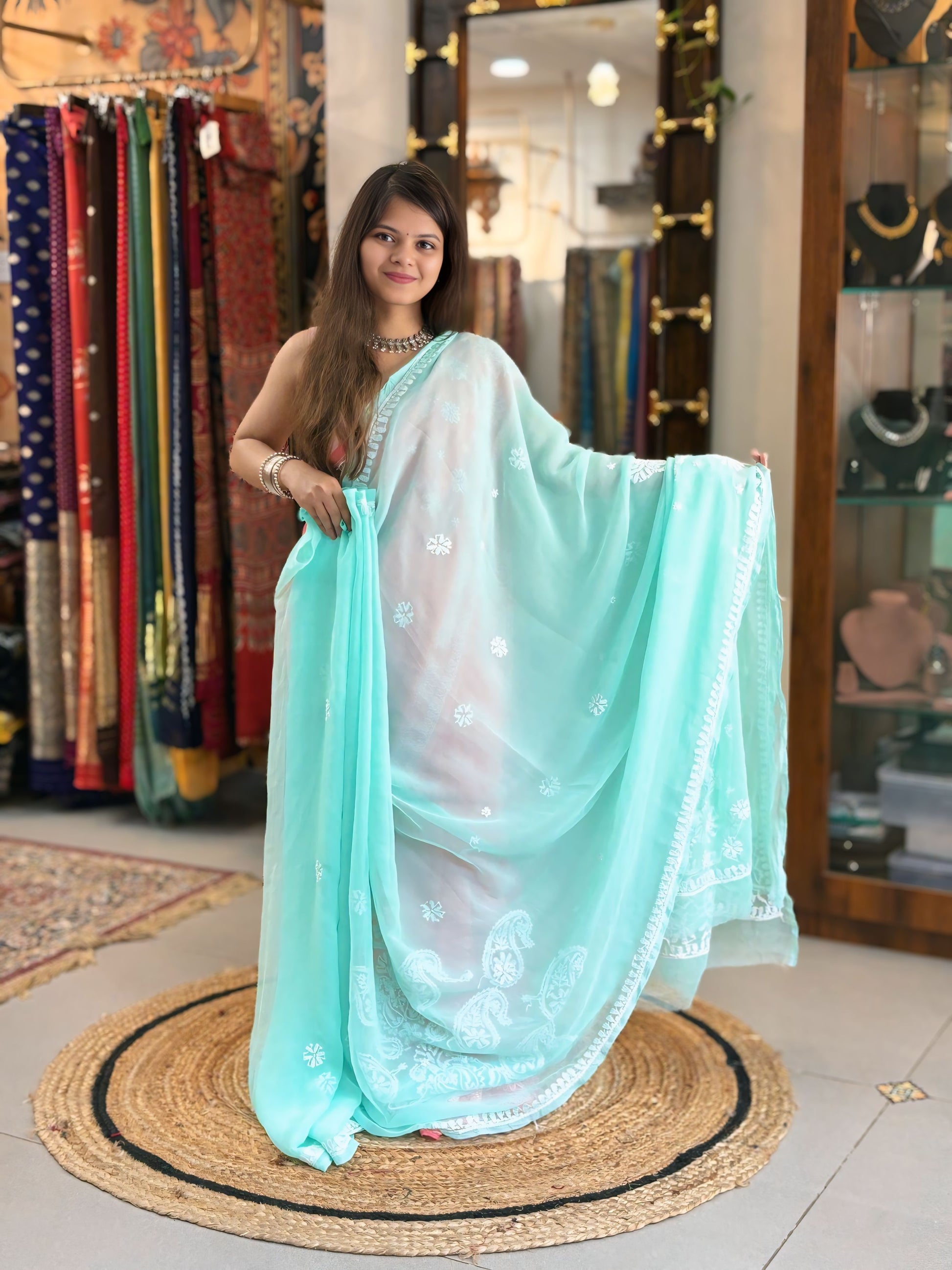 Ethereal Threads - Chikankari