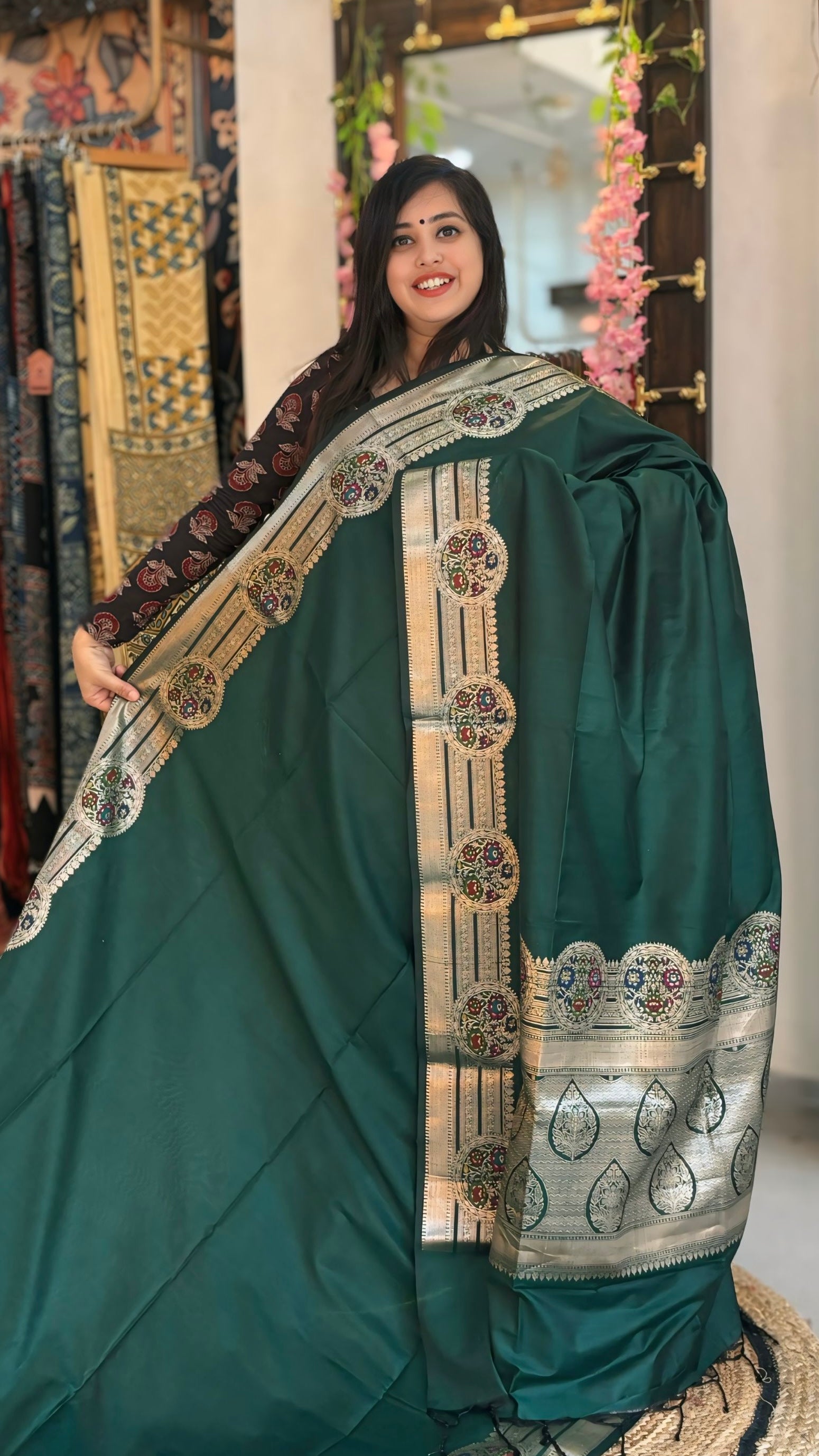 Prabha - Muga Silk Saree