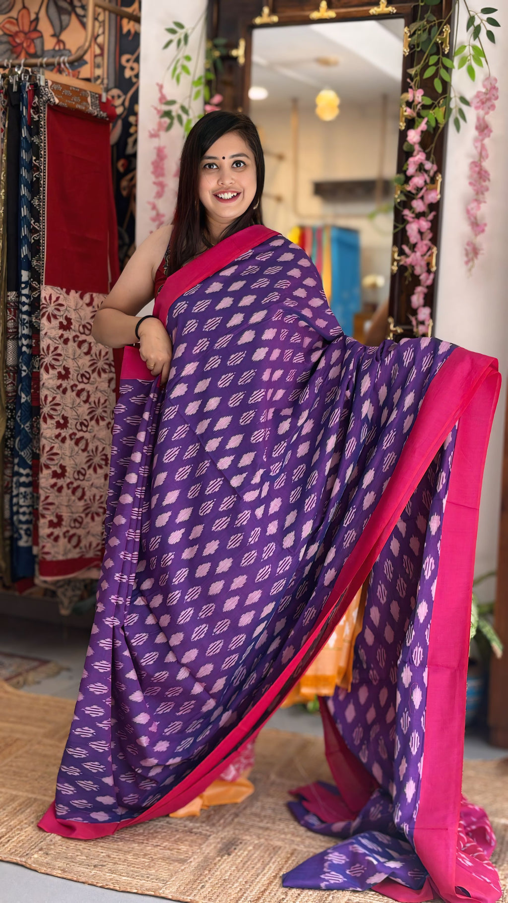 Raga
 - Pochampally Saree with Blouse
