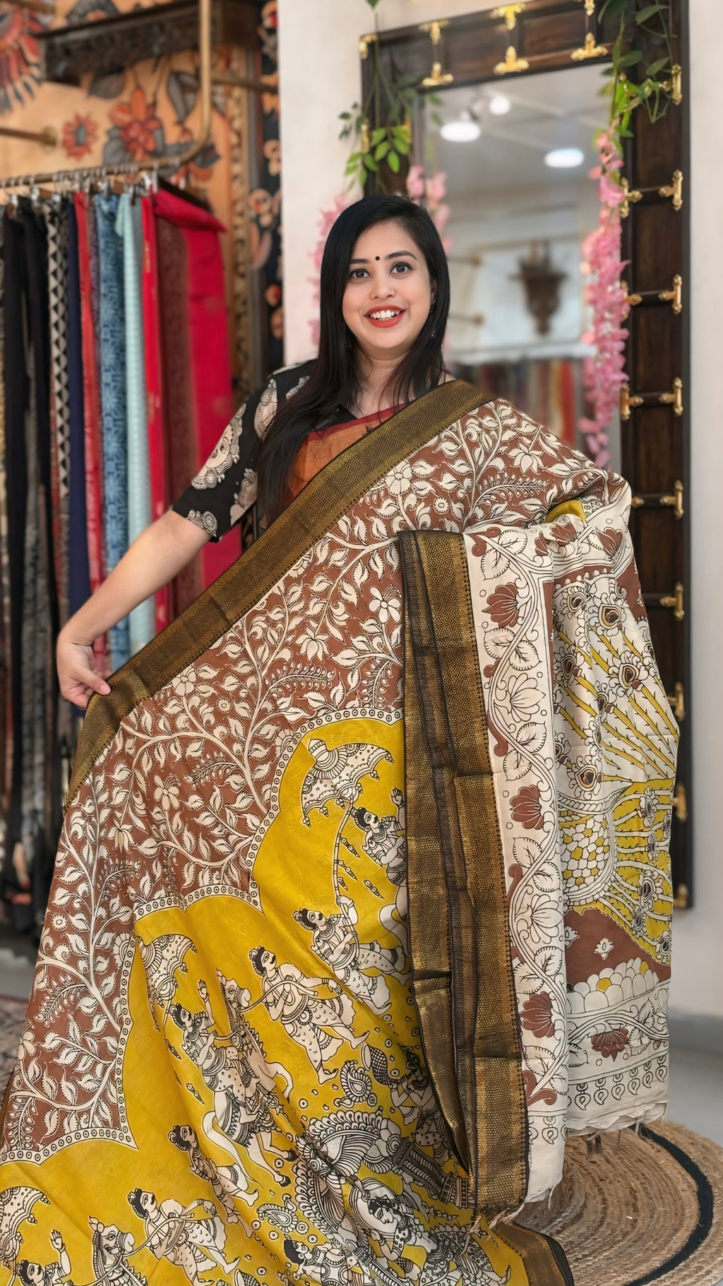Kanika
- Kalamkari Nizam Border