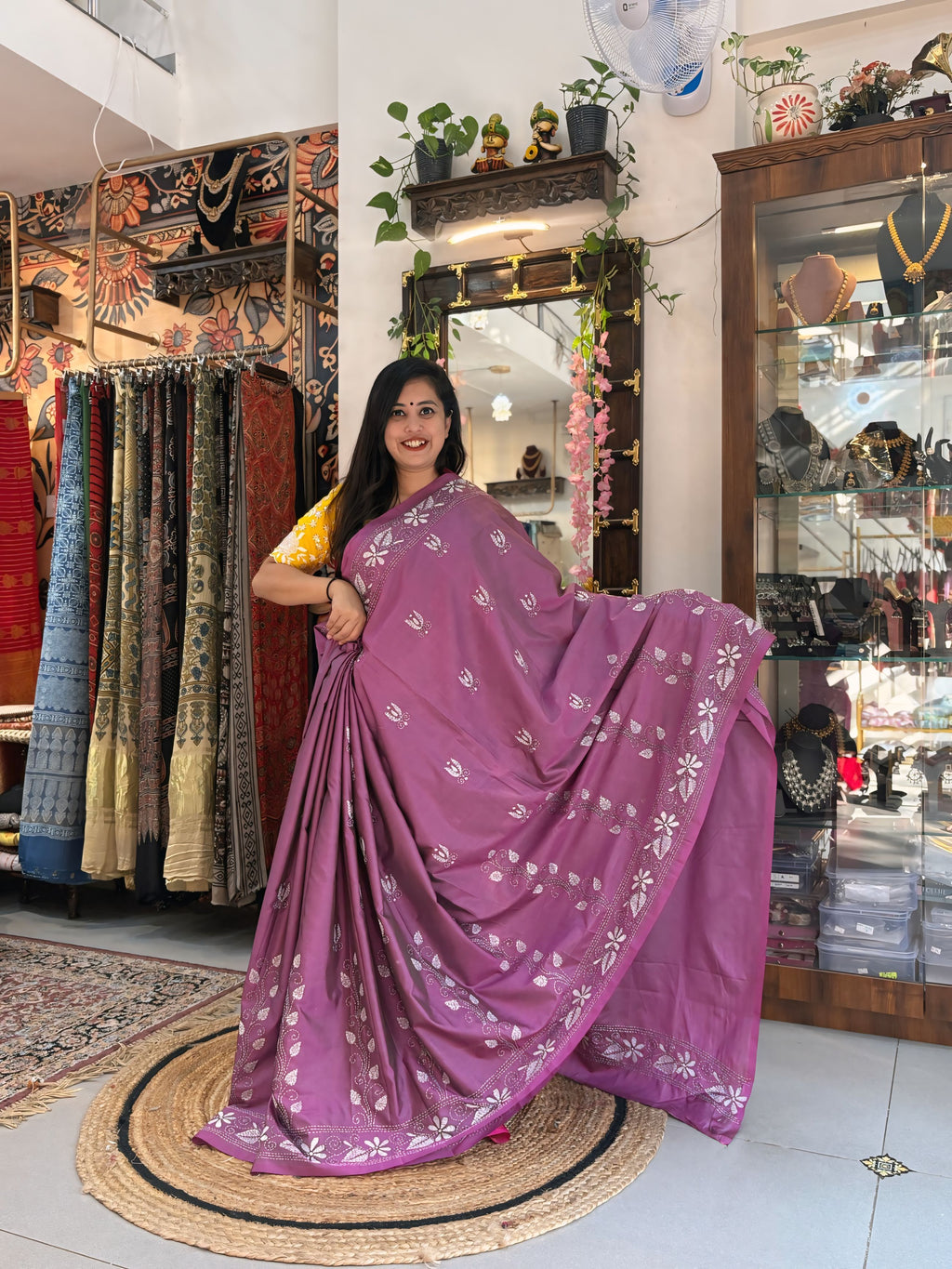 Sanskaar - Katha Dupian Silk Saree