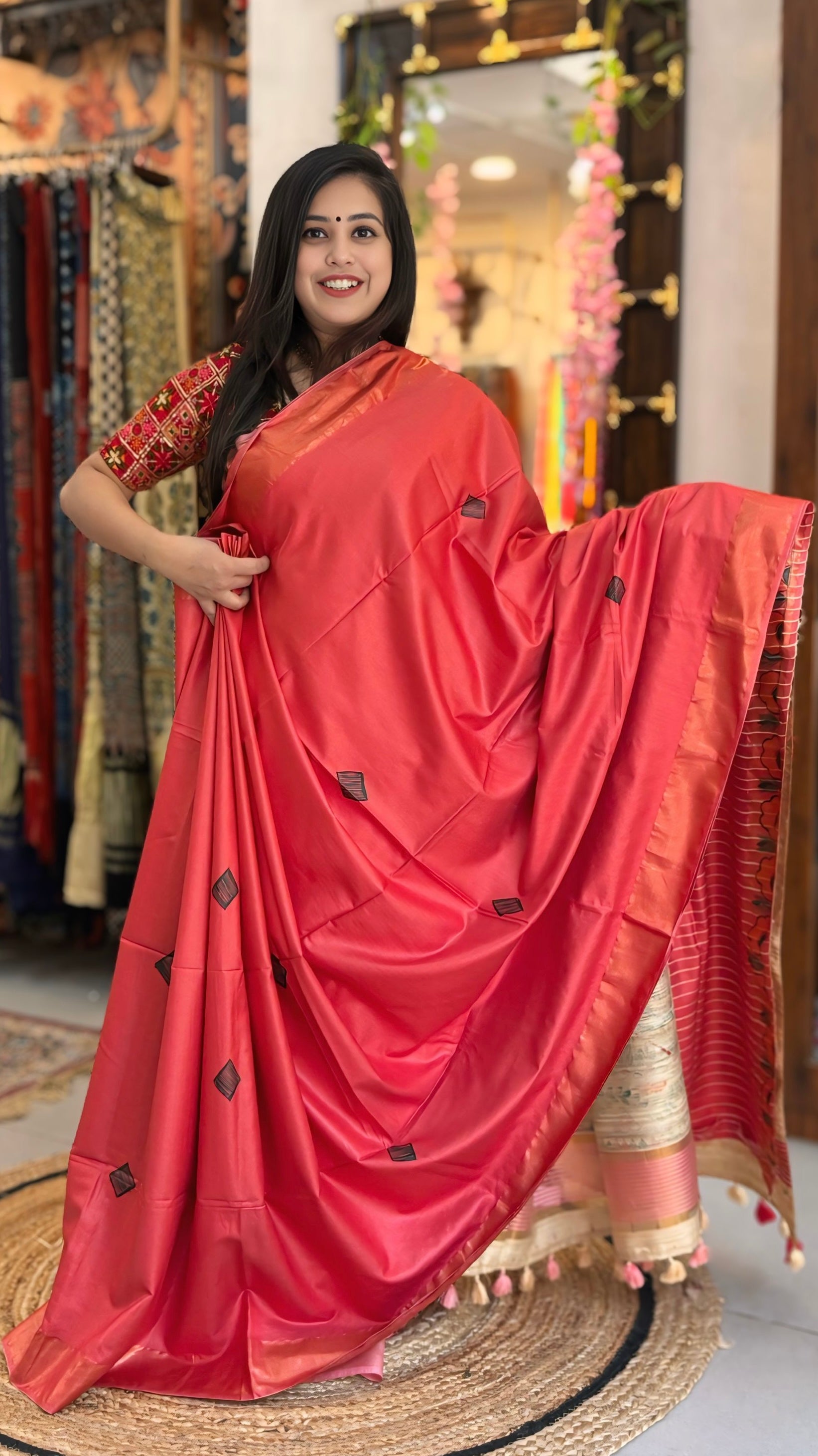 Arya - Madhubani Silk Saree