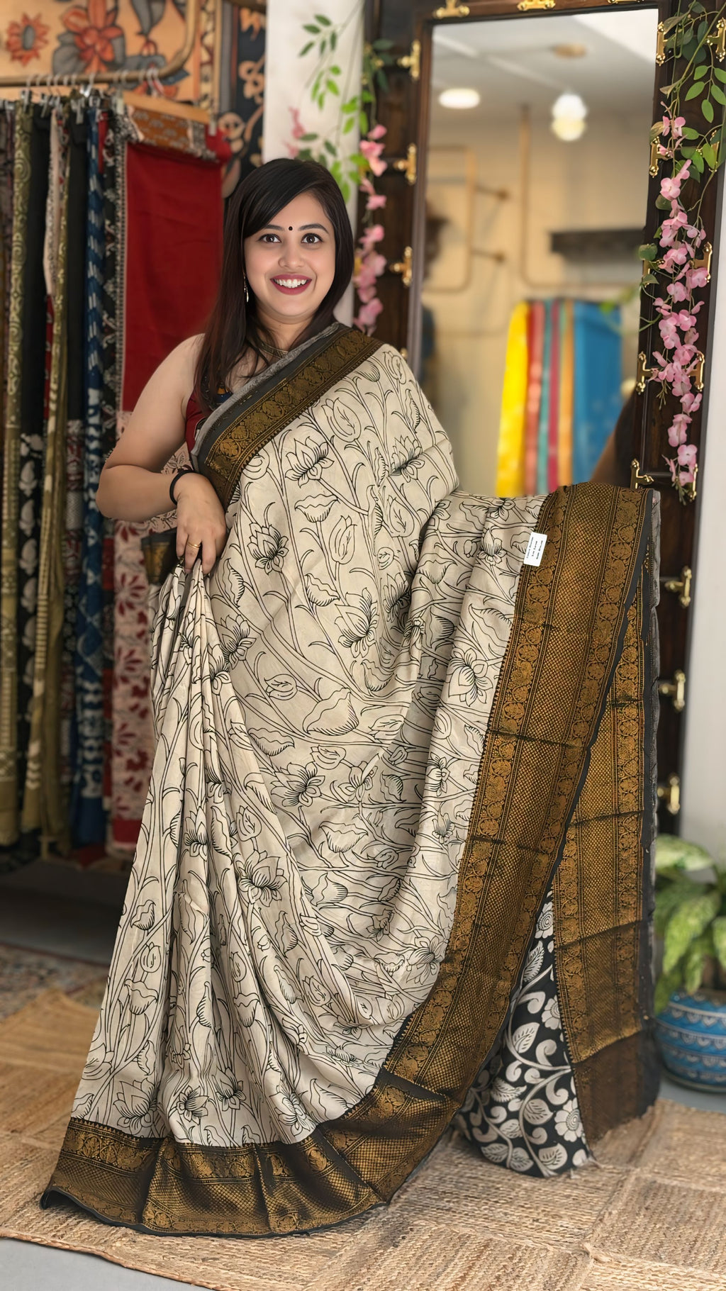 Mridula
 - Kalamkari Nizam Heavy Border