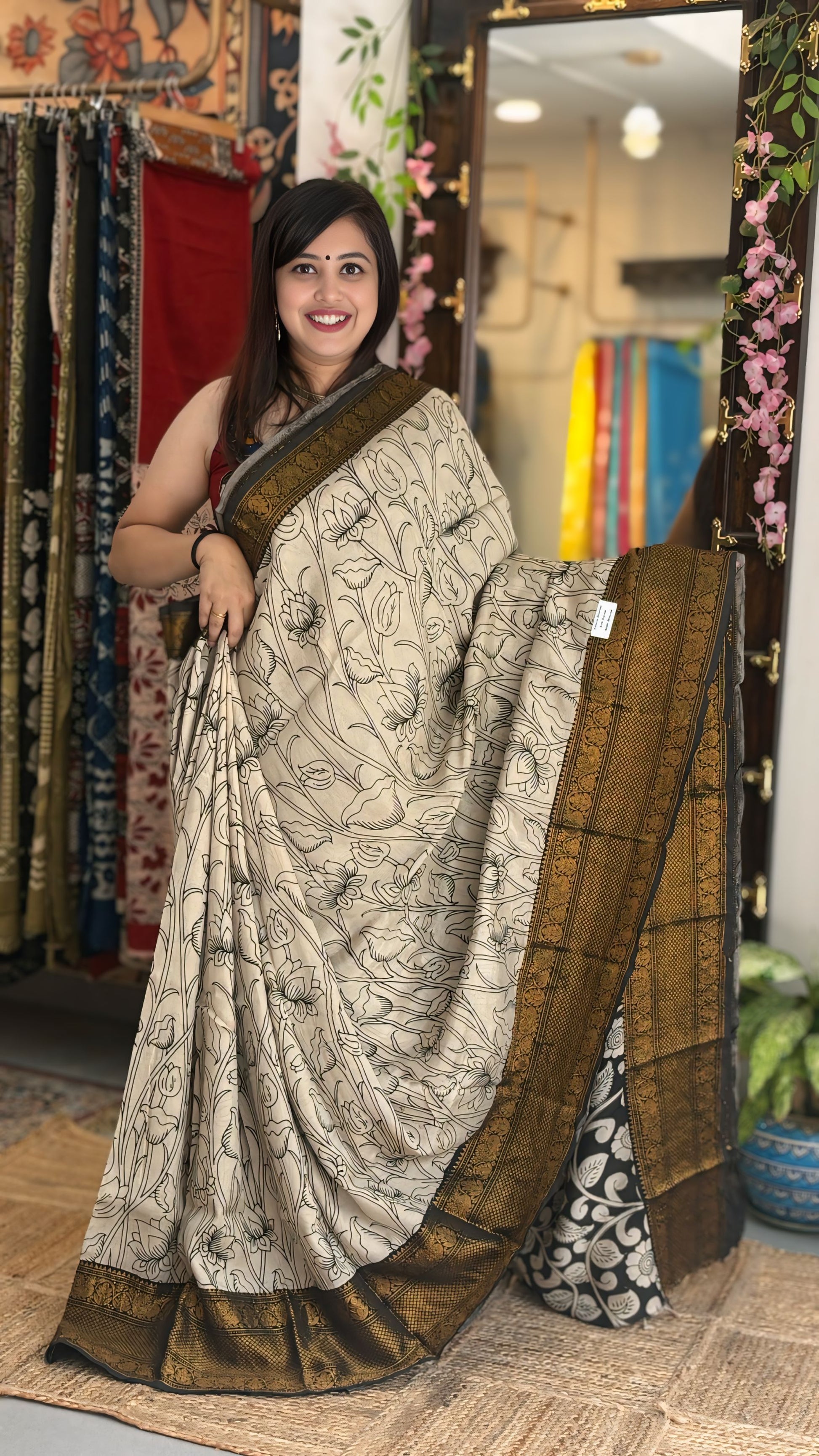 Mridula
 - Kalamkari Nizam Heavy Border