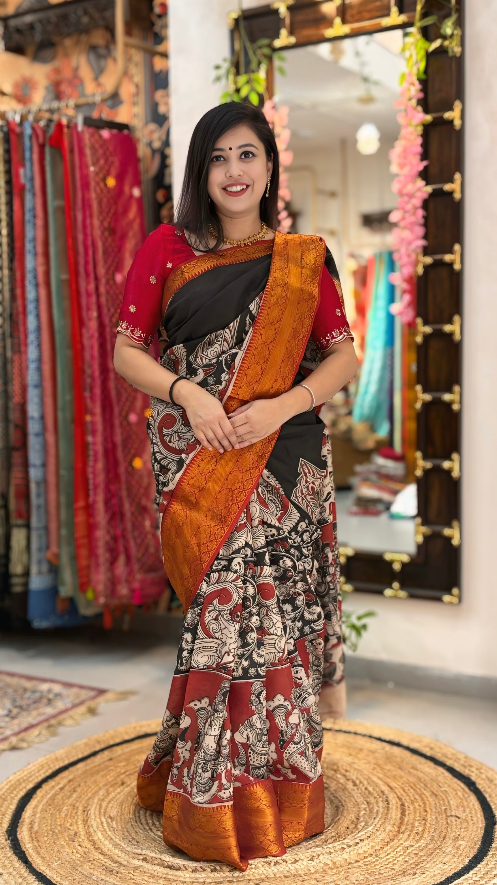Mahima
 – Kalamkari Saree