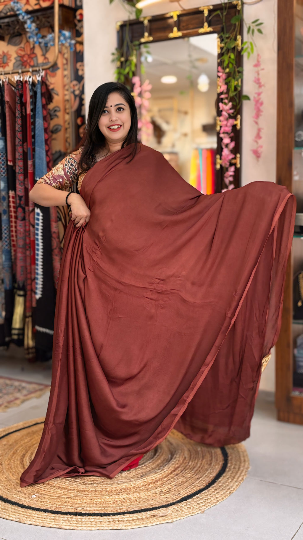 Dhara - Pure Ajrak Modal Silk
