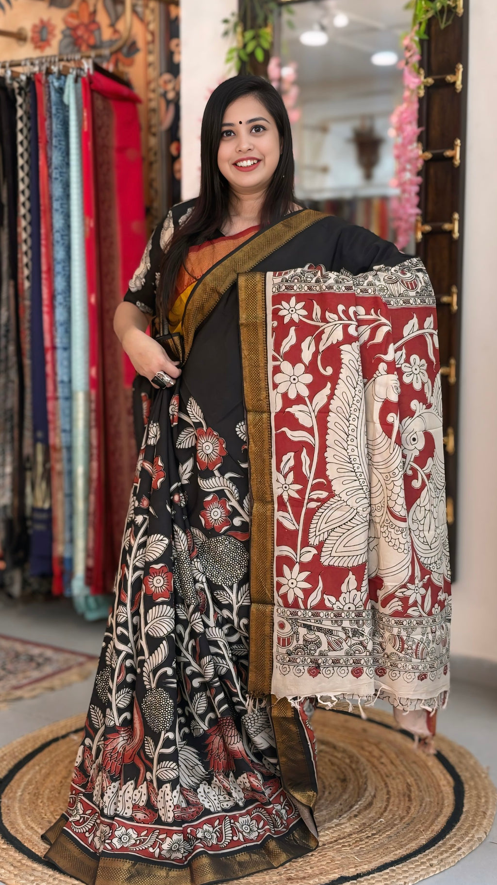 Manjari
- Kalamkari Nizam Border