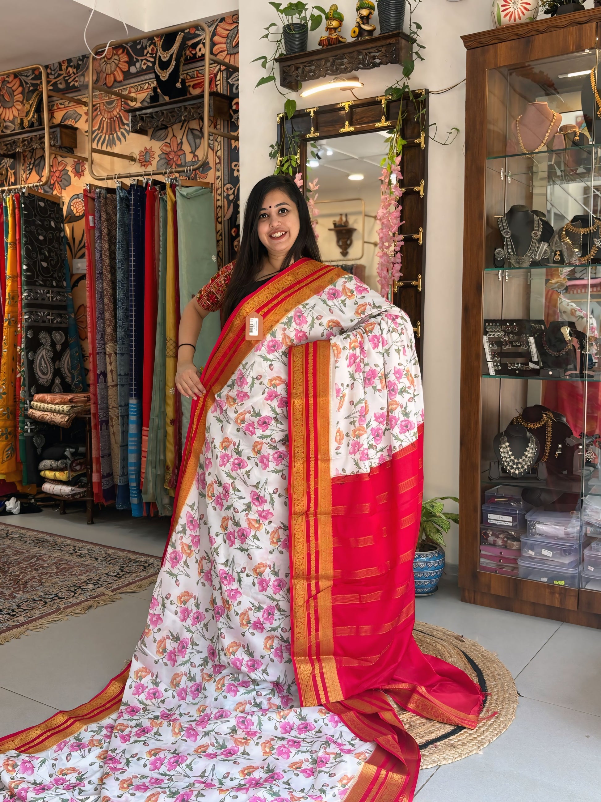 Varnika - Mysore Crepe Silk