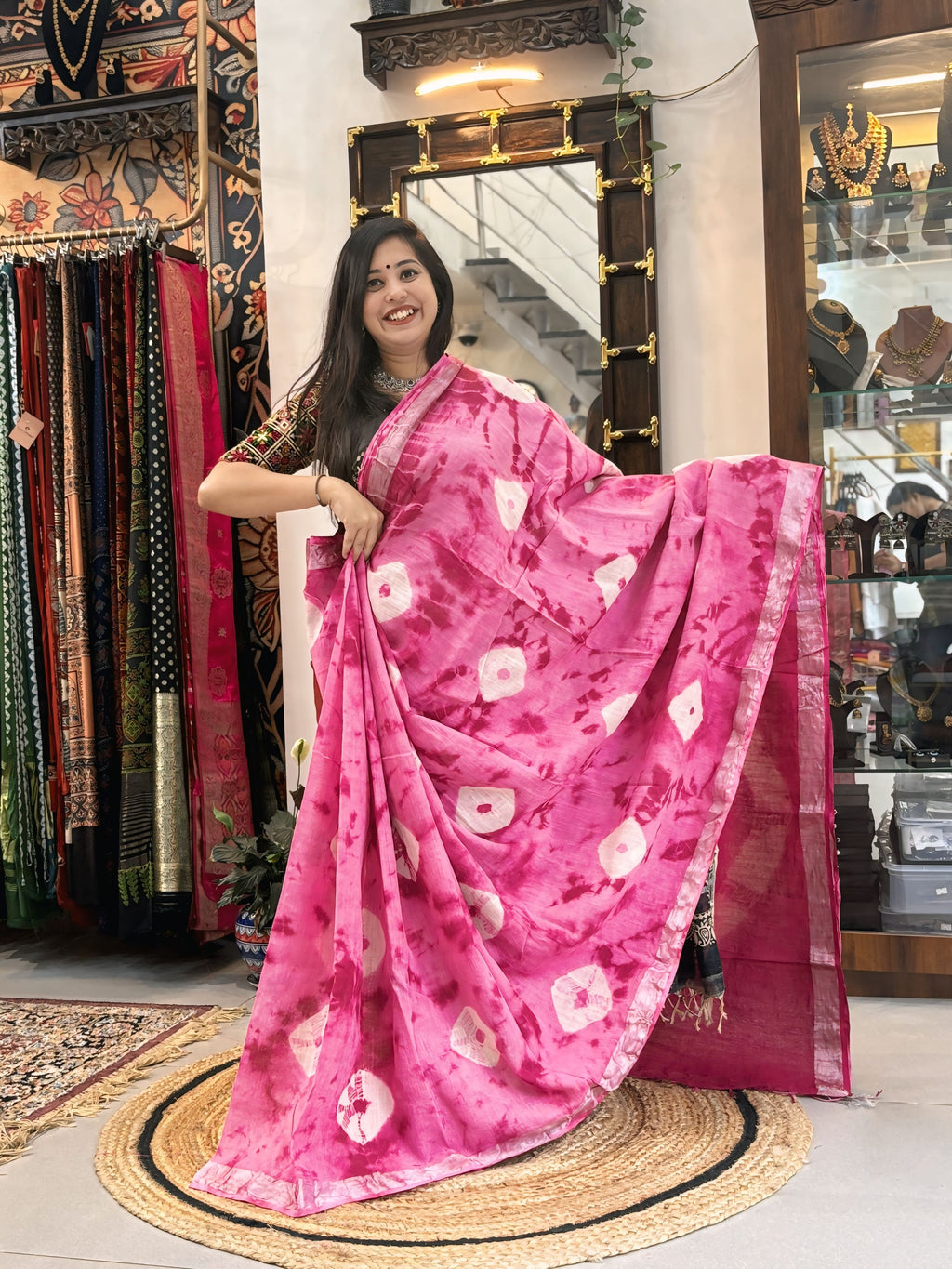 Pink Serenity - Cotton Linen