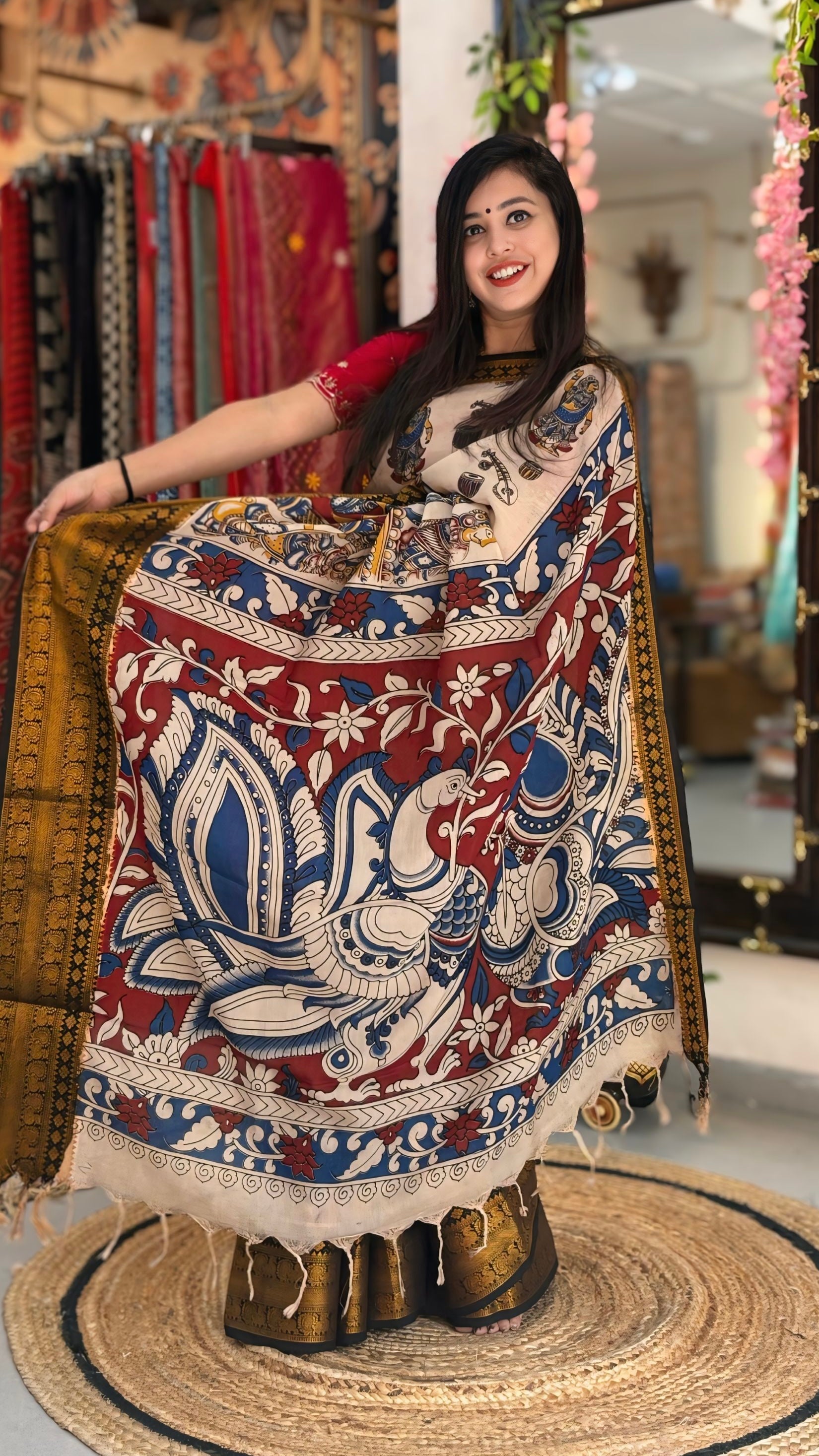 Saagar
 – Kalamkari Saree