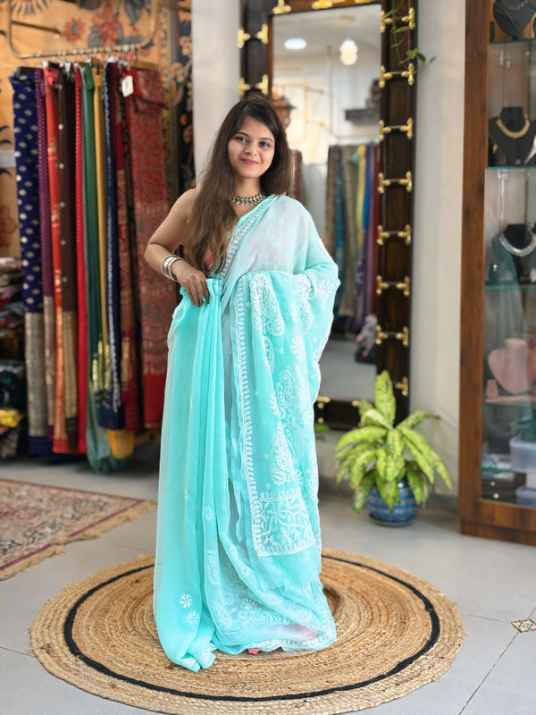 Ethereal Threads - Chikankari