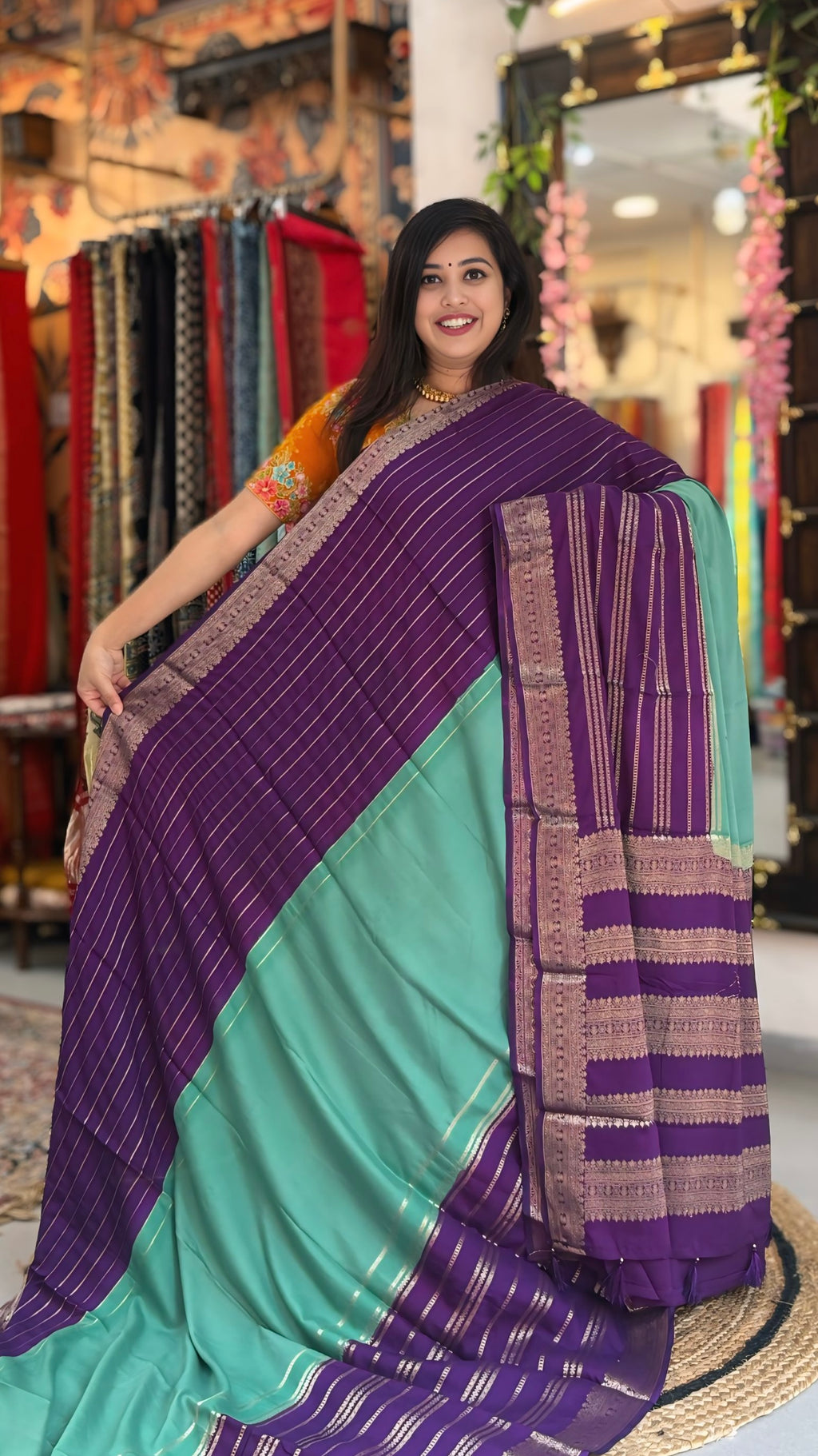 Kesha
 – Crepe Silk Saree