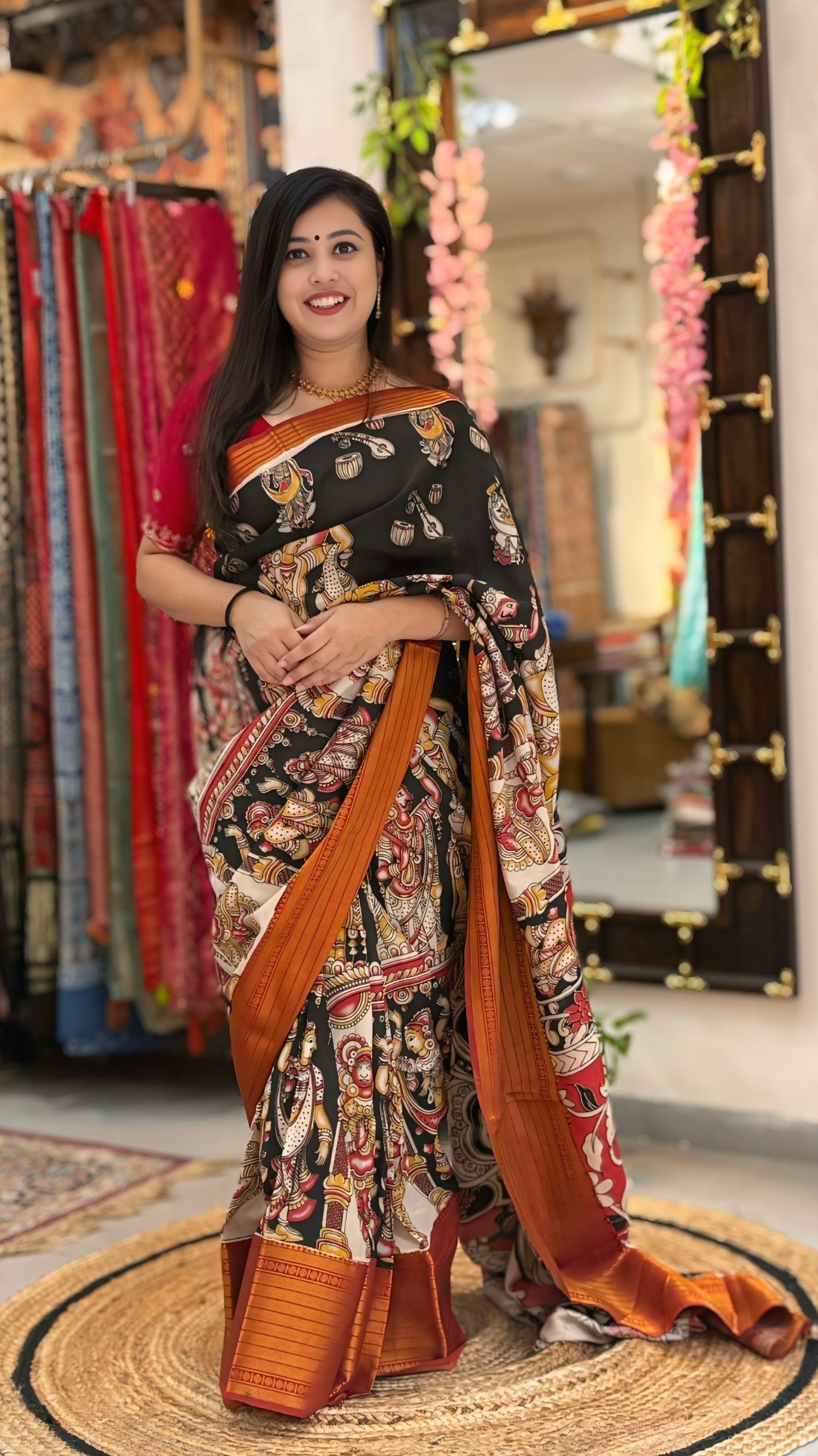 Shehnai
 – Kalamkari Saree