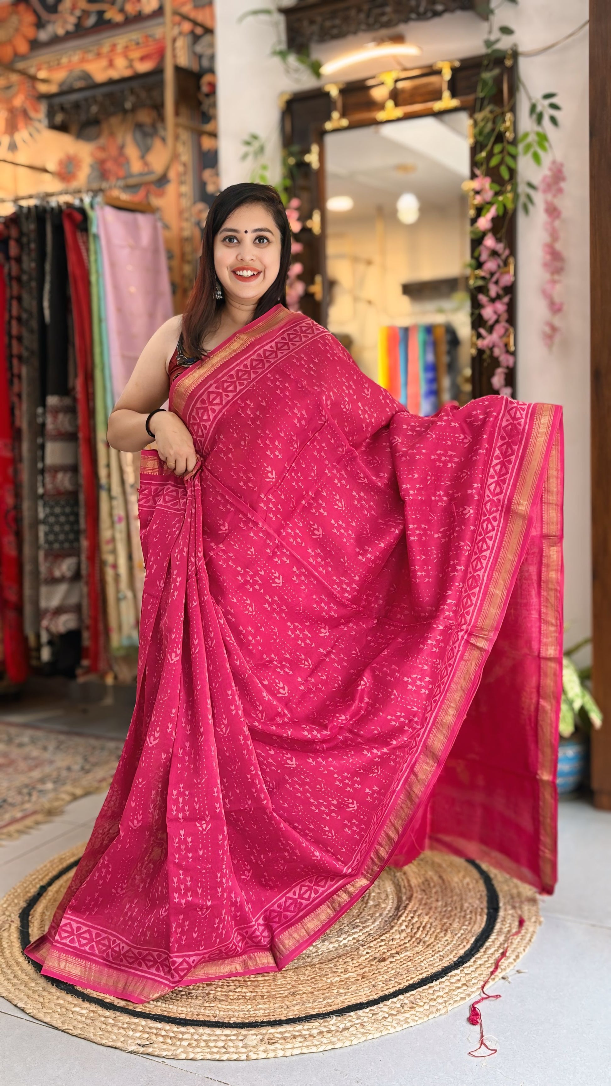 Rajsi - Maheshwari Saree
