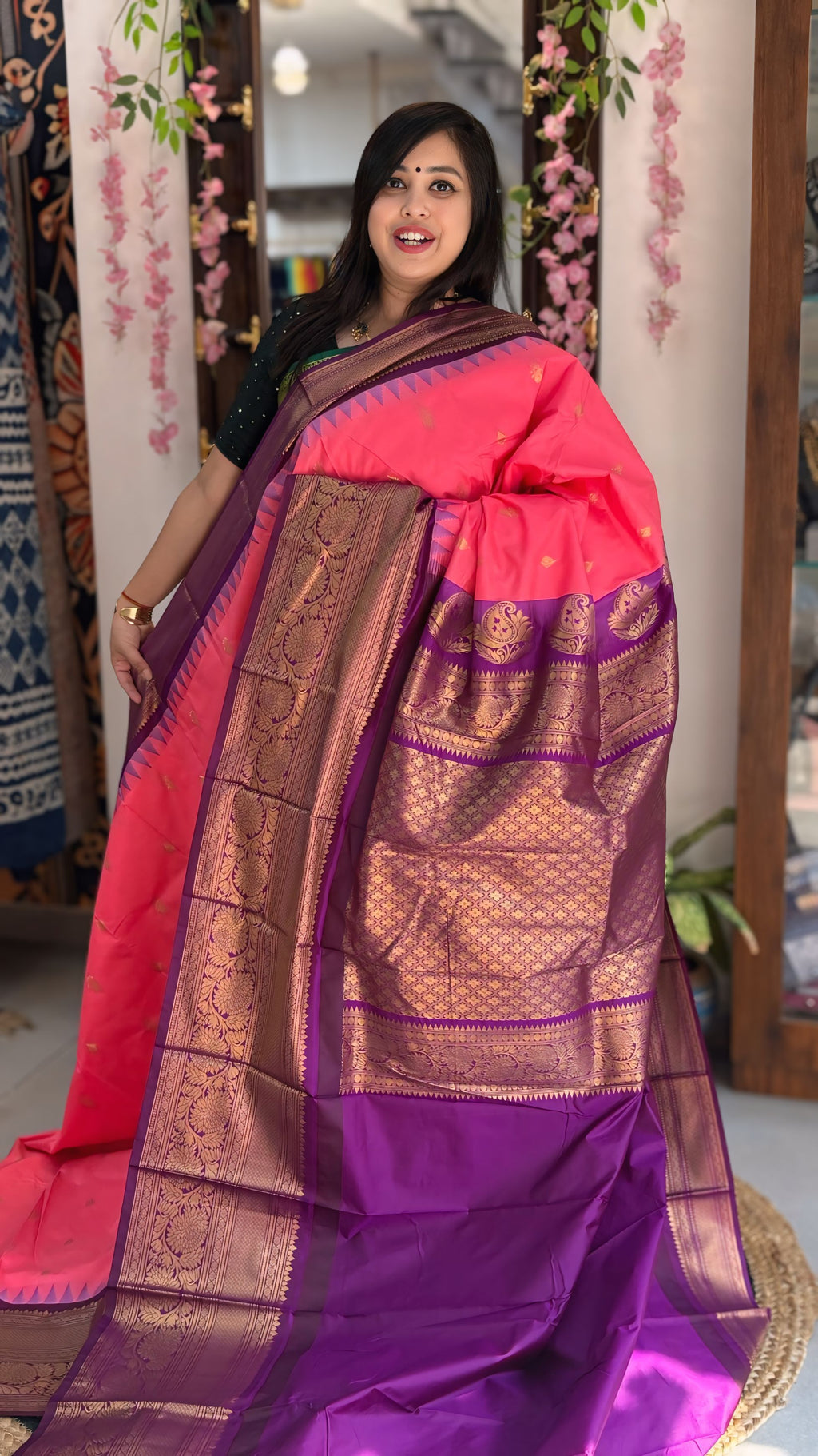 Charita - Gadwal Silk Saree