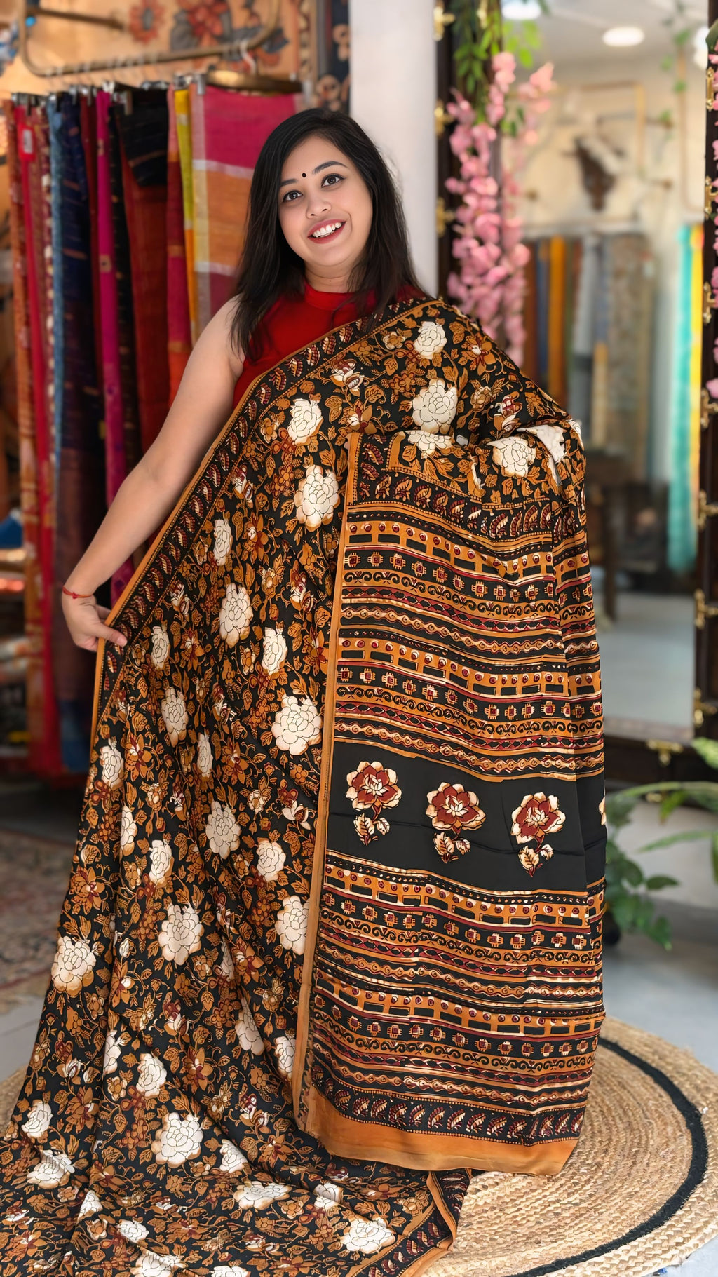 Afsana - Pure Ajrak Modal Silk