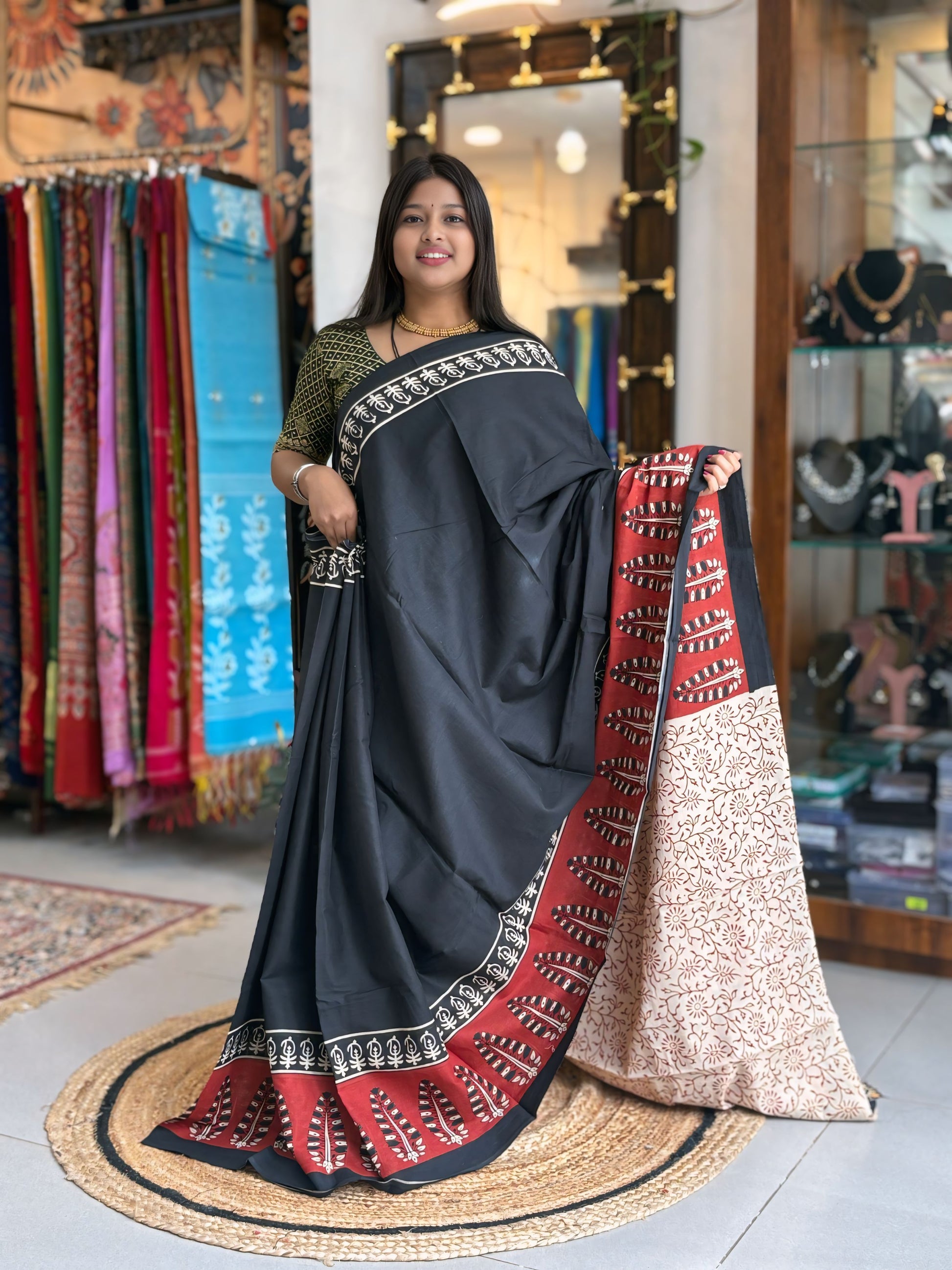 Ishaani
 - Pure Mul Cotton