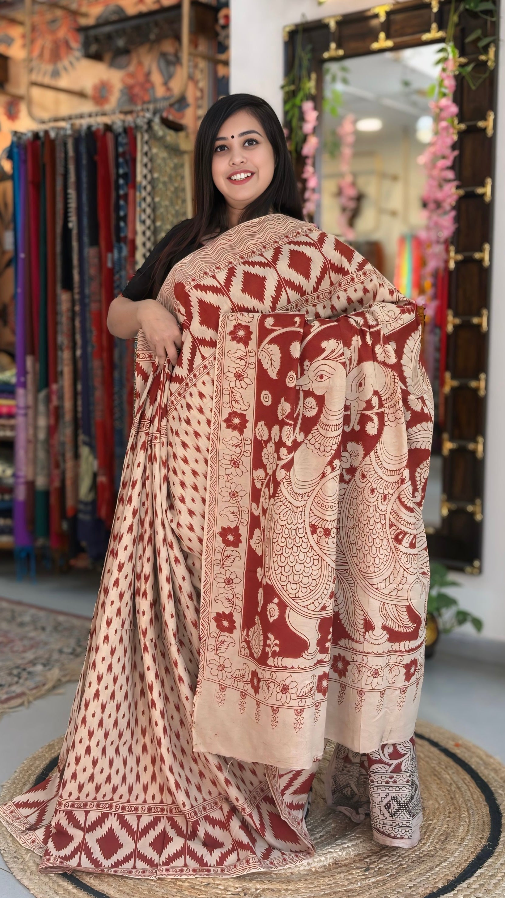 Suman - Cotton Kalamkari