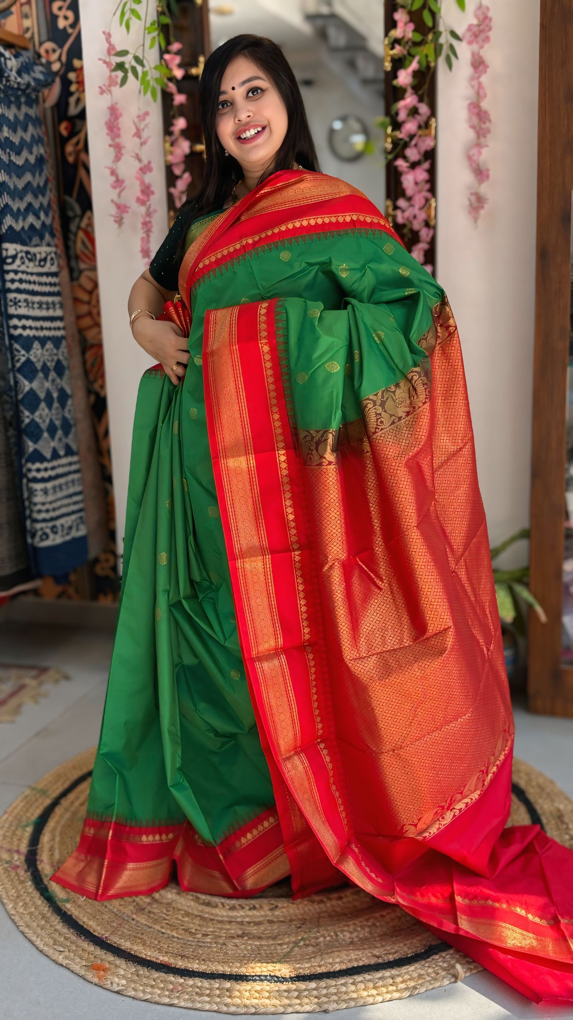 Iraja - Gadwal Silk Saree