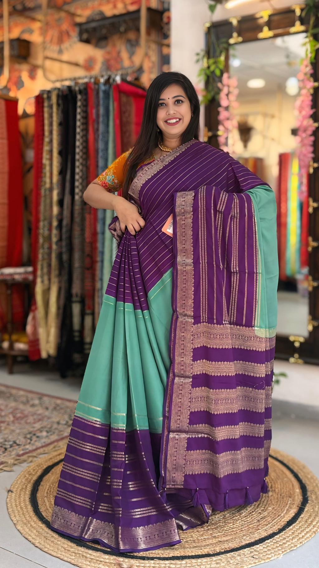 Kesha
 – Crepe Silk Saree