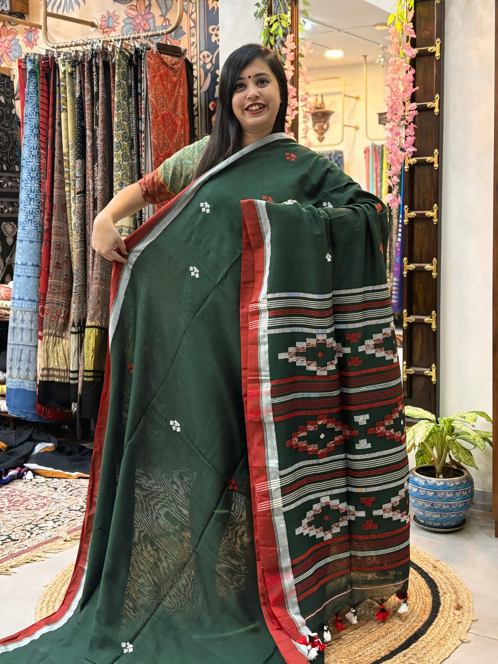 Rajnandini
 - Bhujori Khadi Cotton Saree