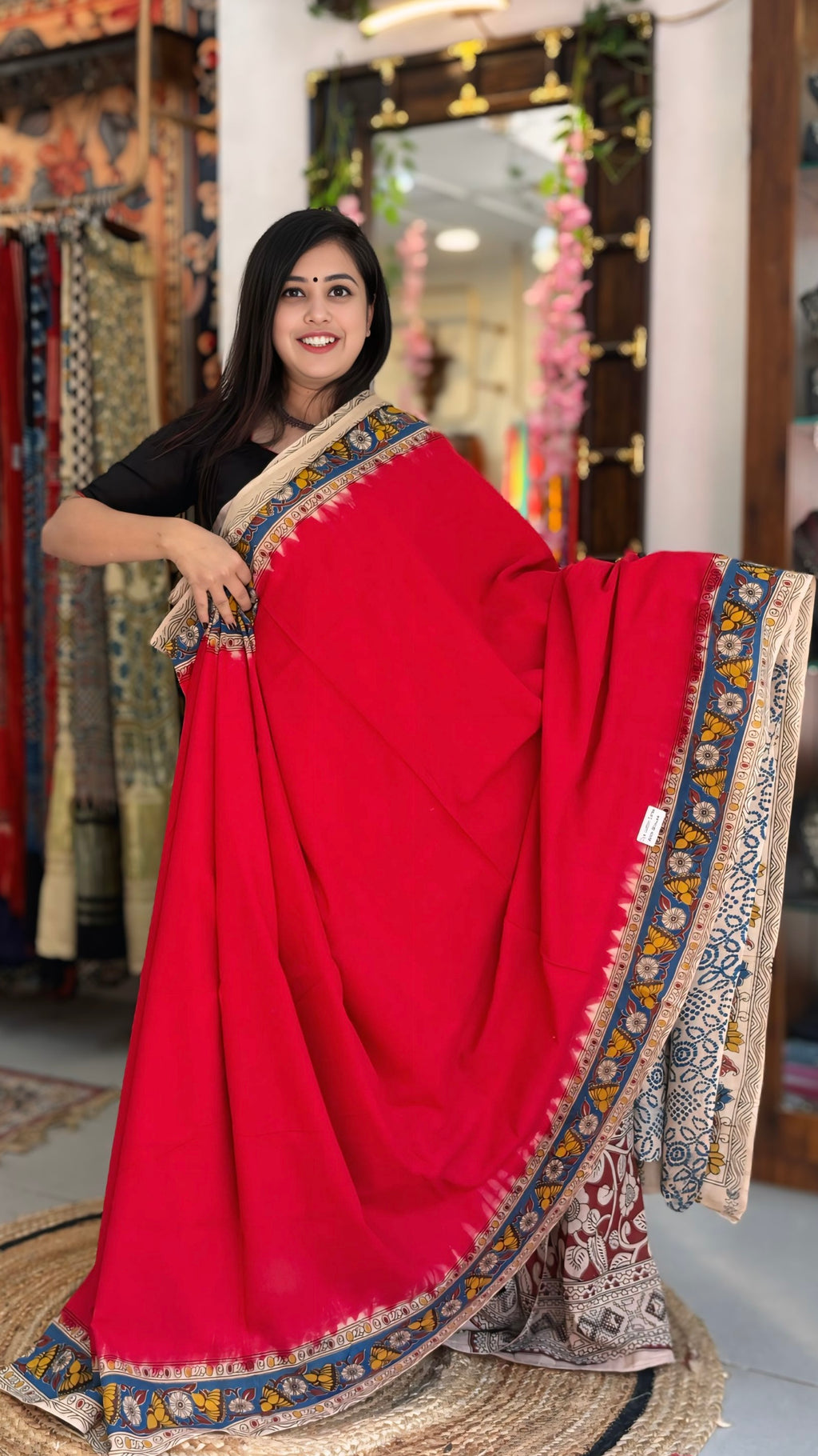 Ishita - Cotton Kalamkari