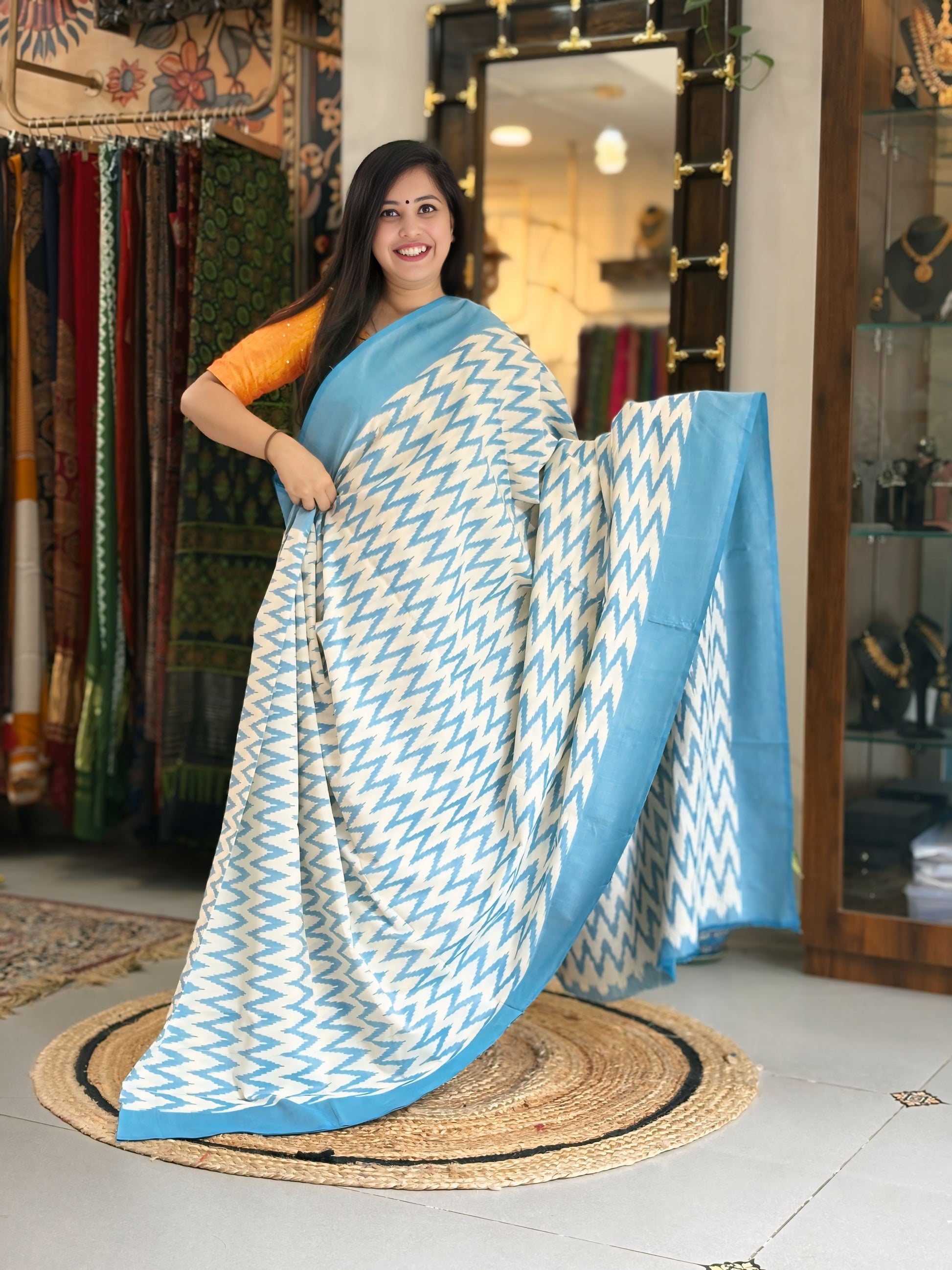 Indraneel - Pochampally Saree