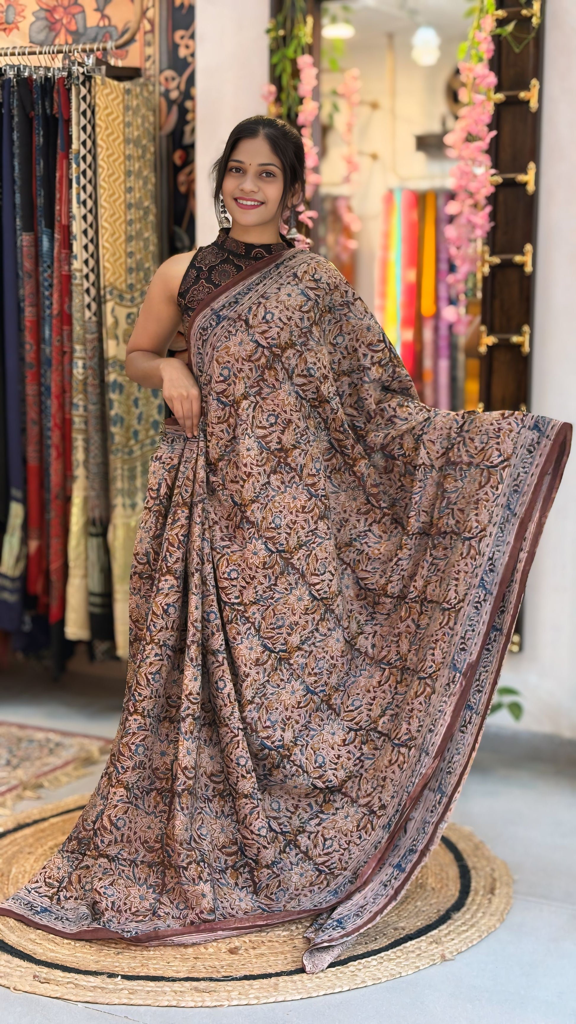 Rekha - Cotton Kalamkari