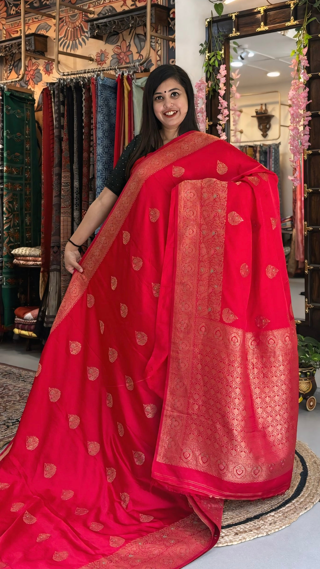 Gulabi
- Mashru Silk