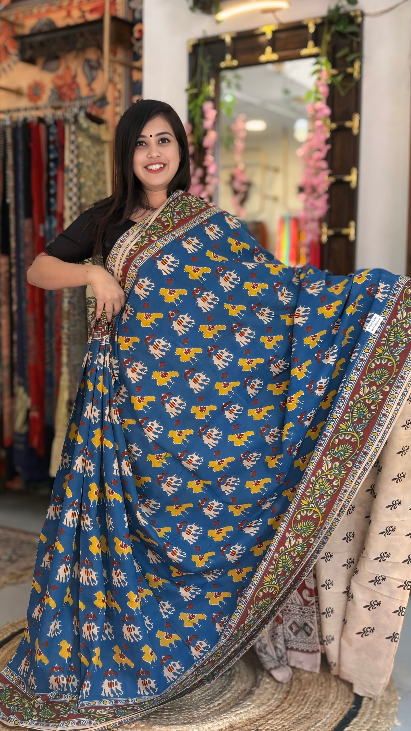 Kaveri - Cotton Kalamkari