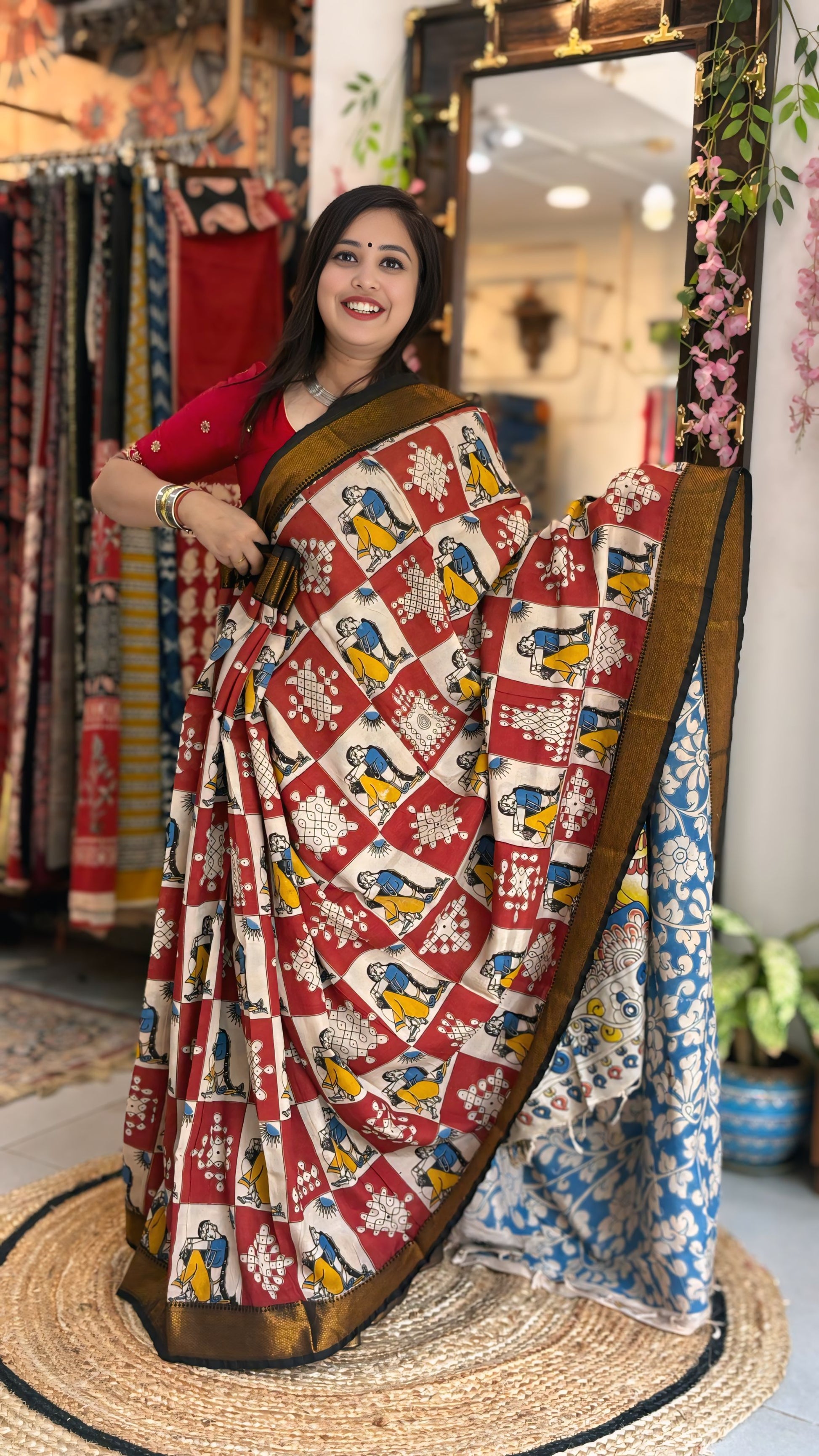 Alankara - Kalamkari Nizam Border
