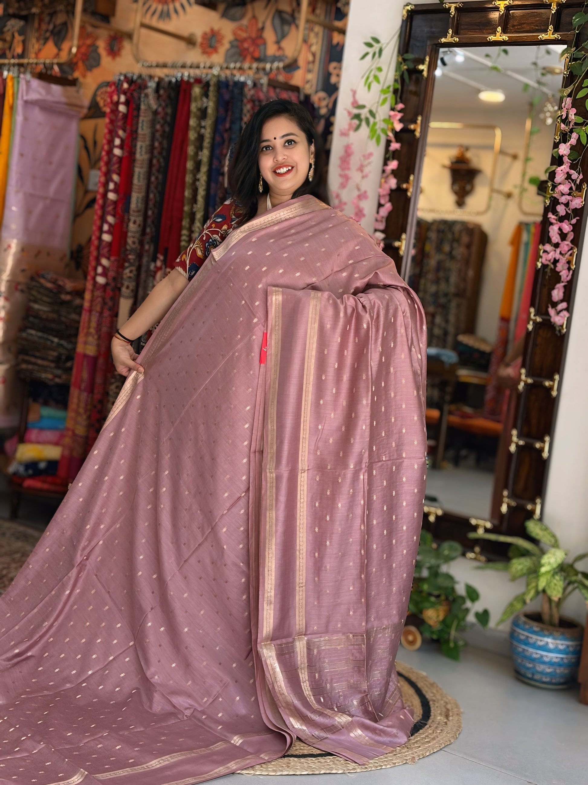 Madhurima - Maheshwari Banarasi Saree