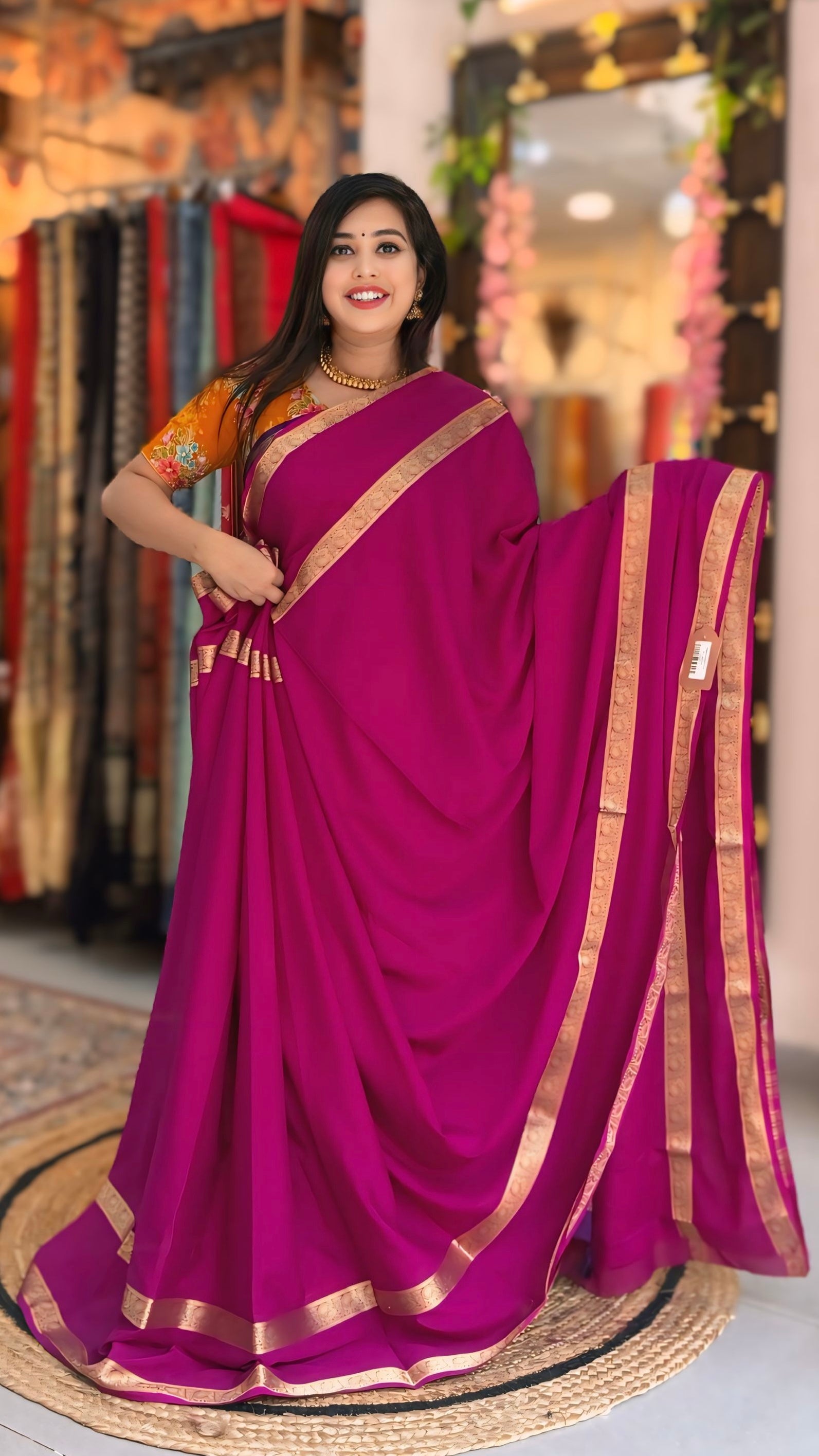 Anokhi
– Crepe Silk Saree
