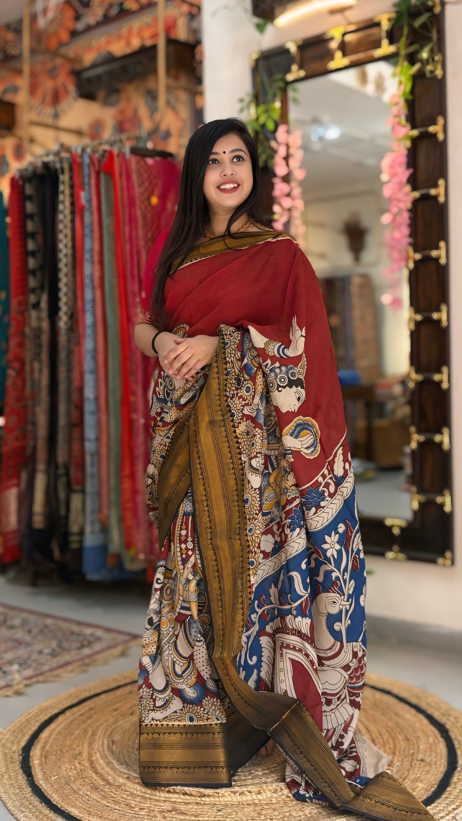 Kashi
 – Kalamkari Saree