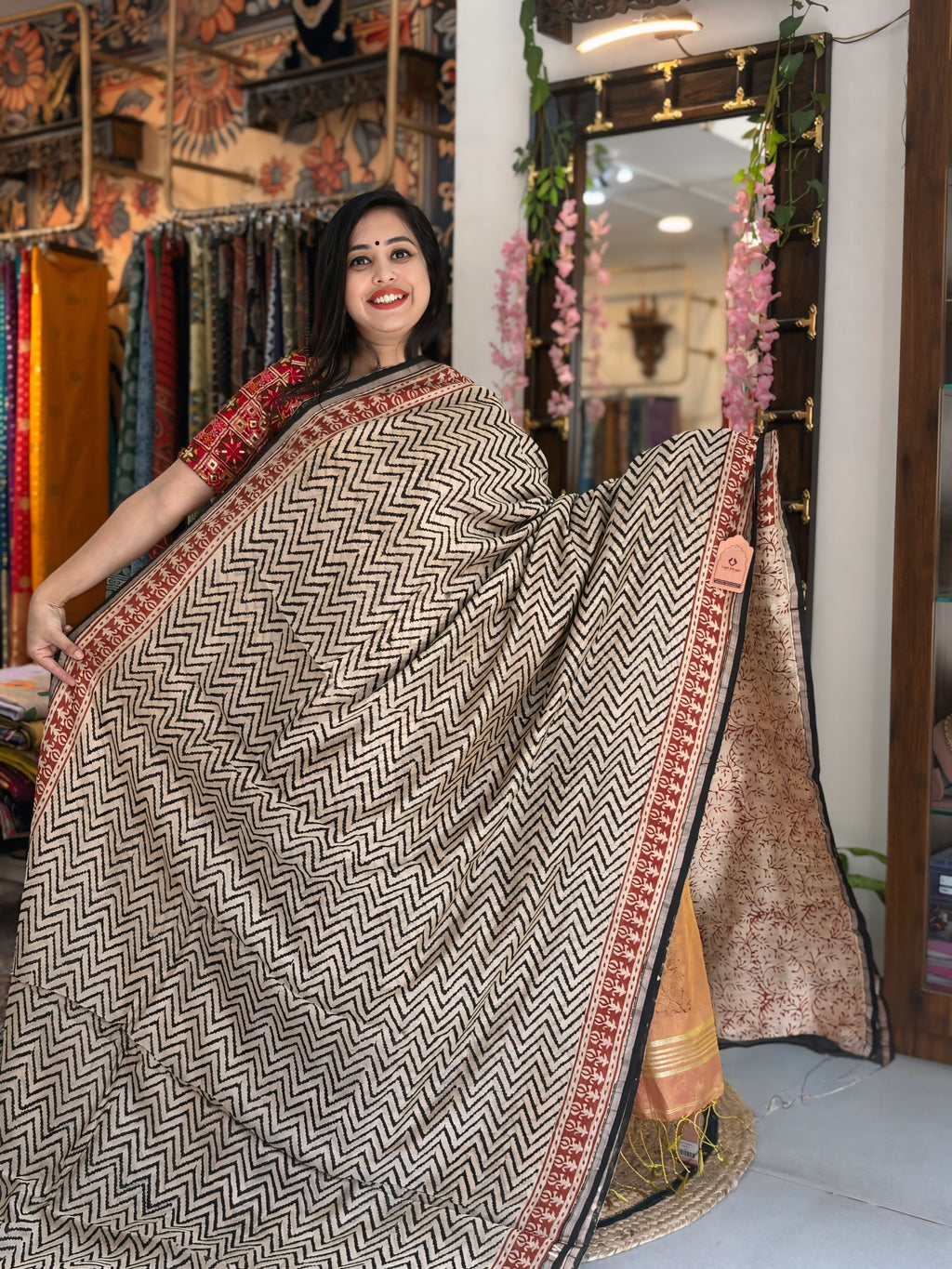 Vrishti
- Chanderi Silk