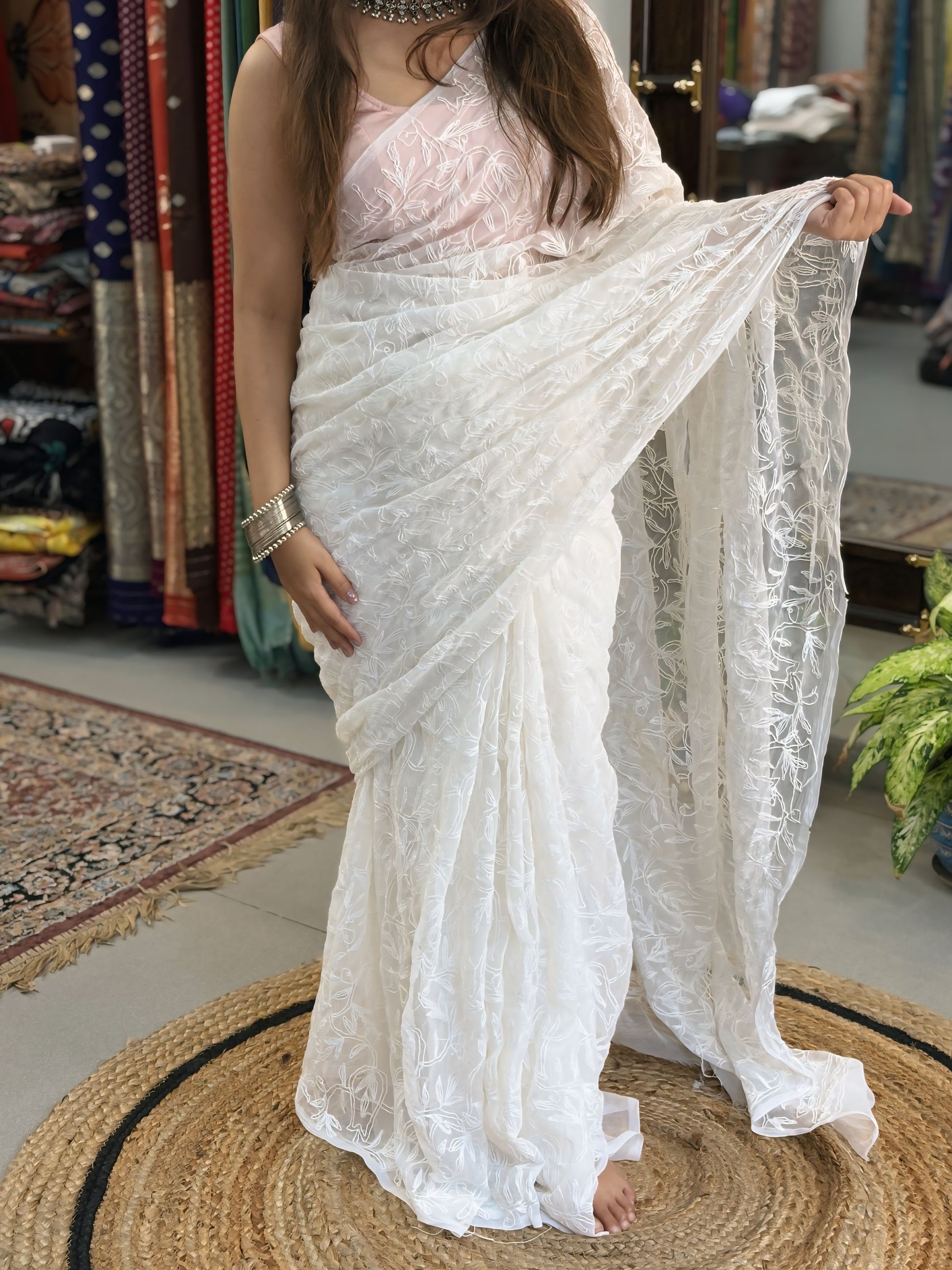 Nazakat Weaves - Chikankari