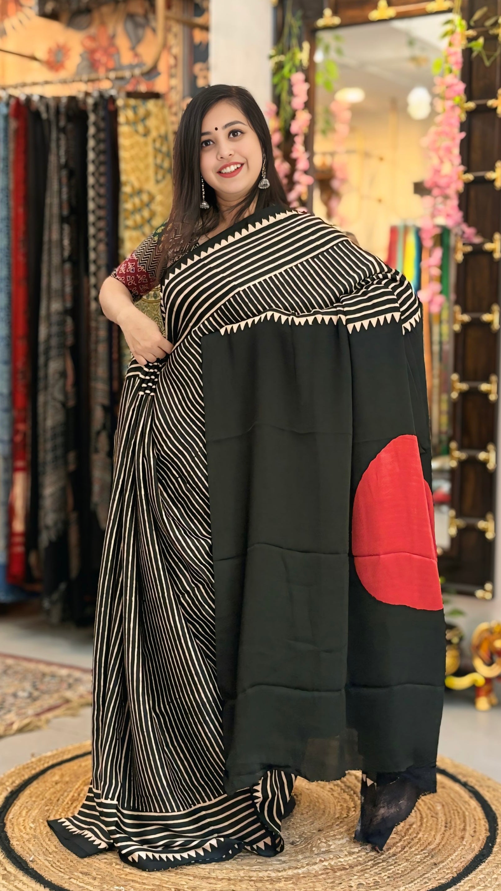 Shanaya - Pure Ajrak Modal Silk