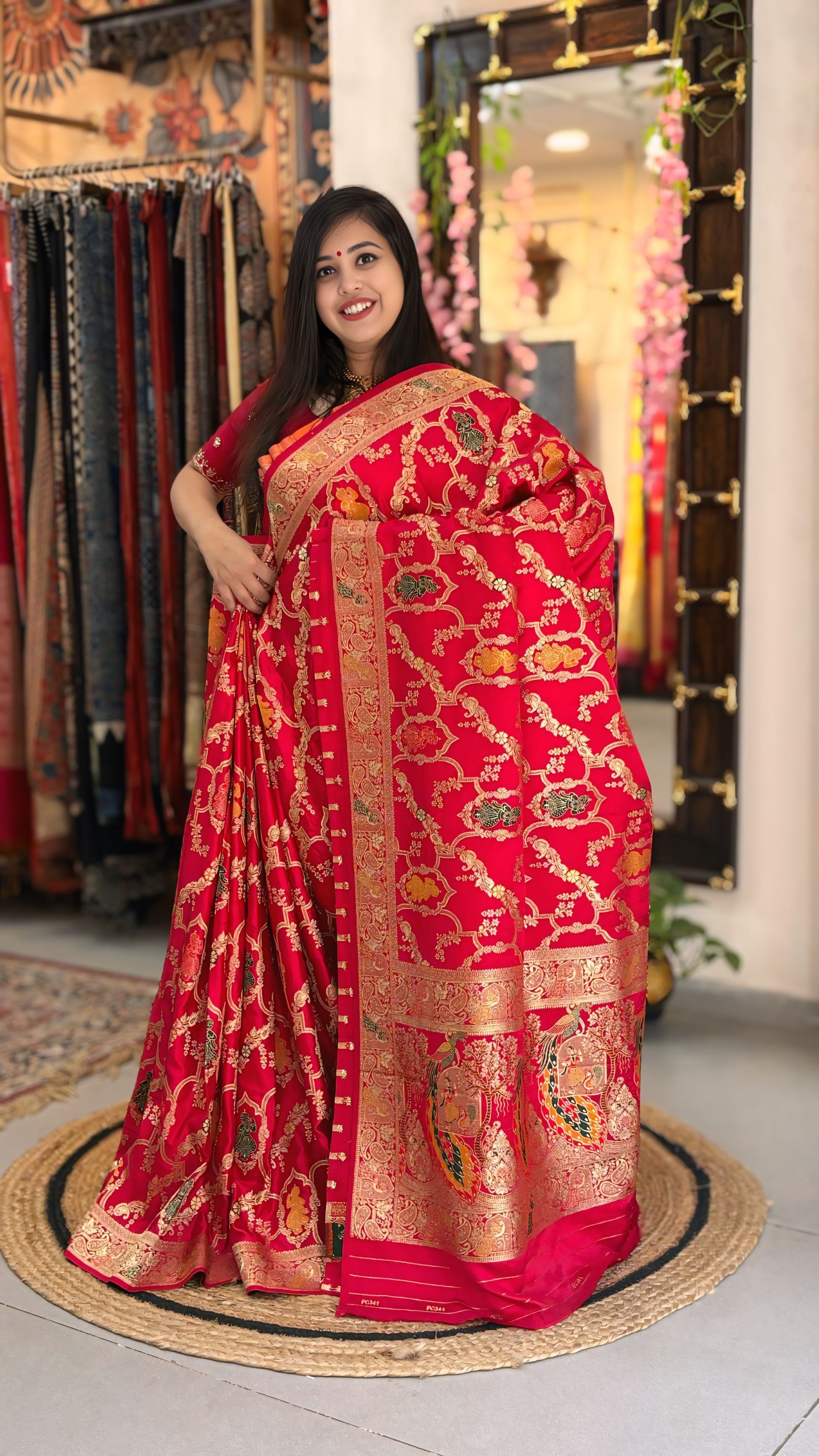 Lalima - Mashru Banarasi