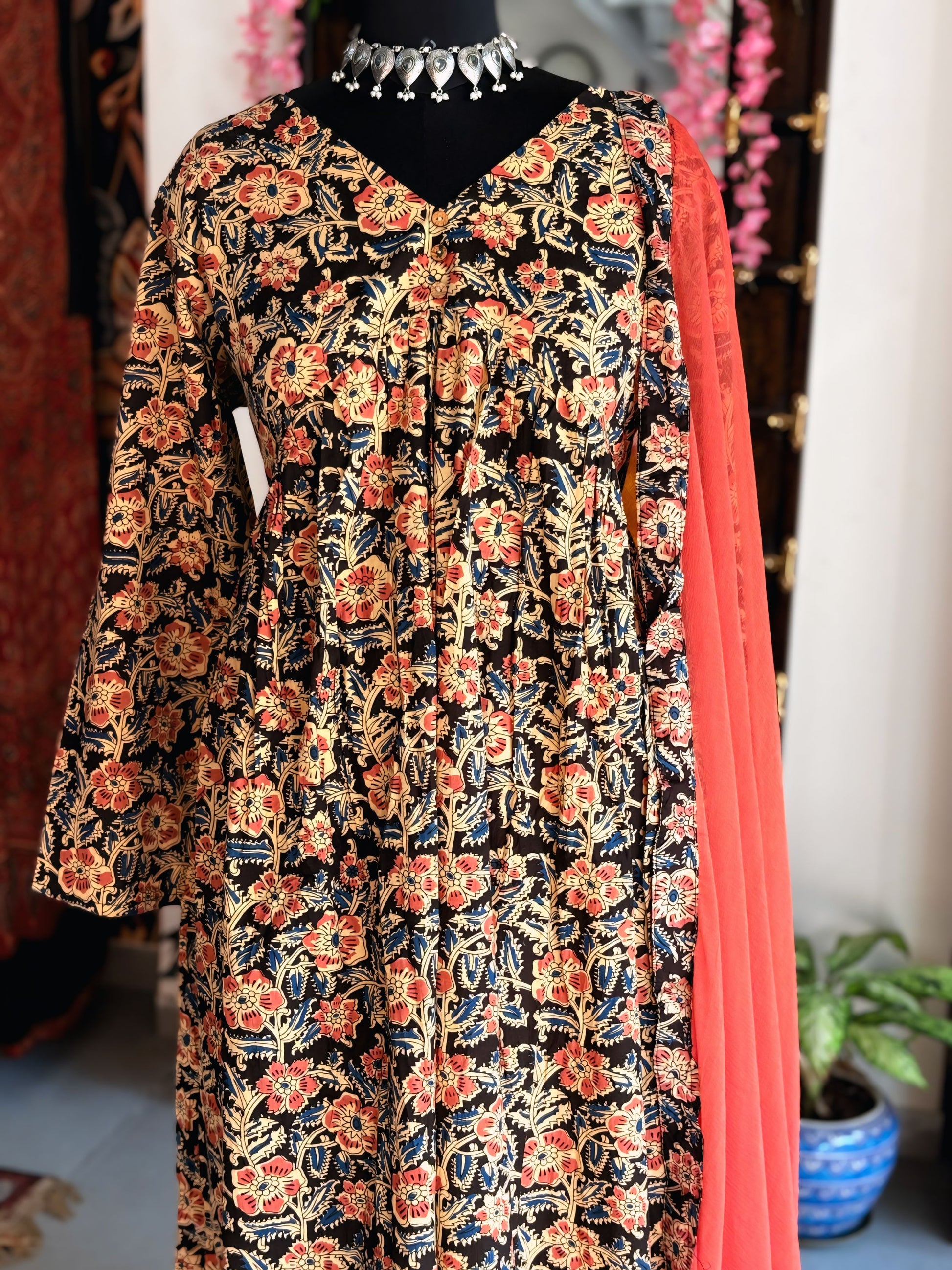 Black Charisma Kurti