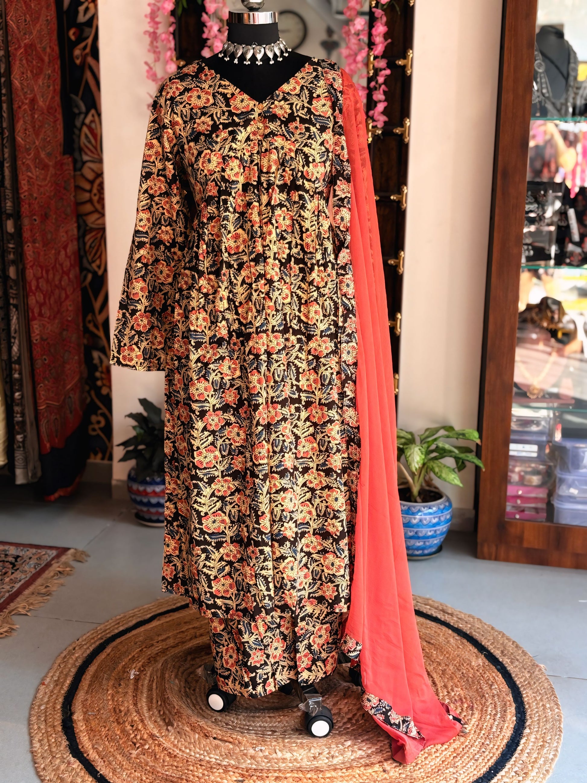 Black Charisma Kurti