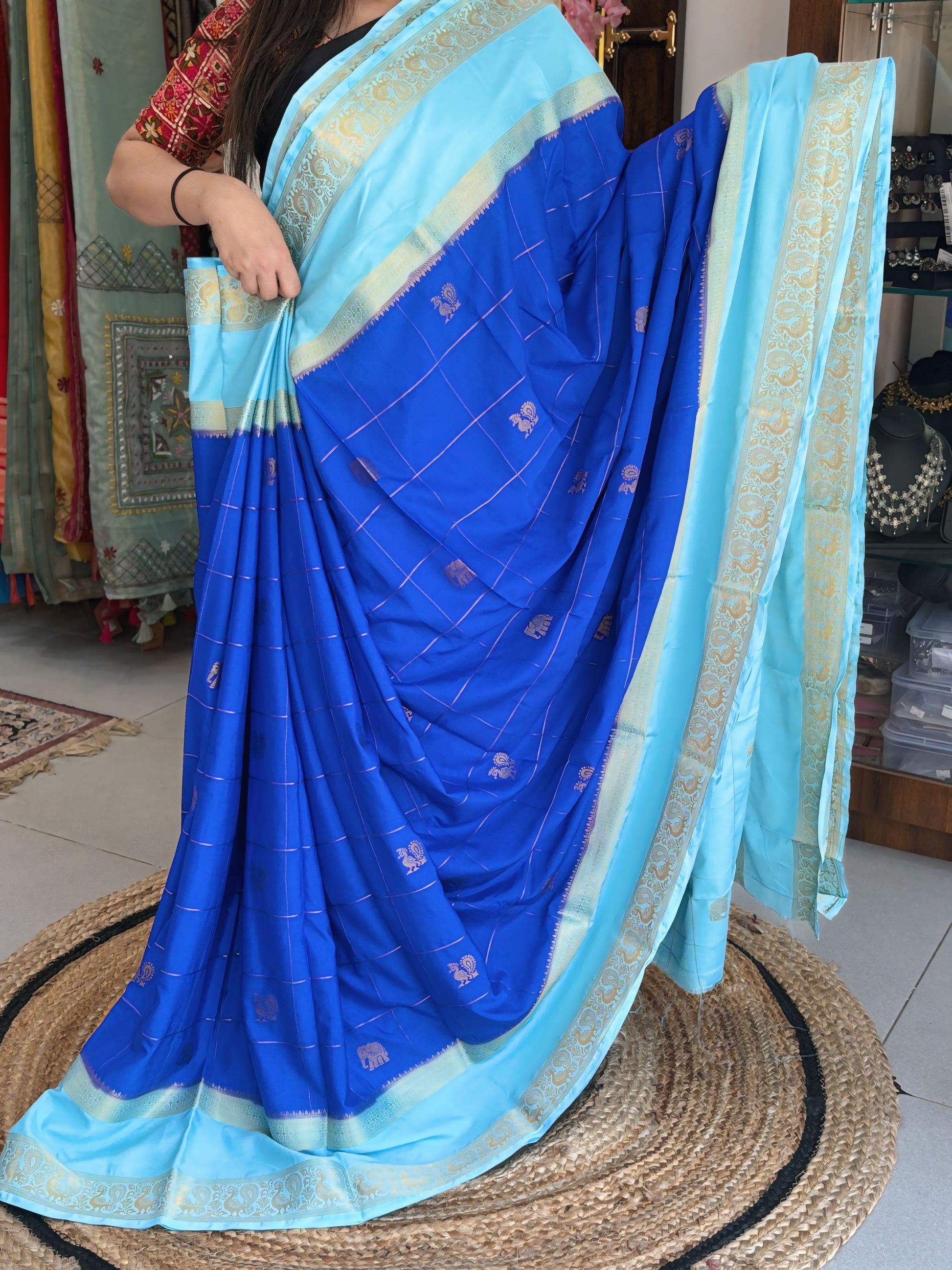 Nethra - Mysore Crepe Silk