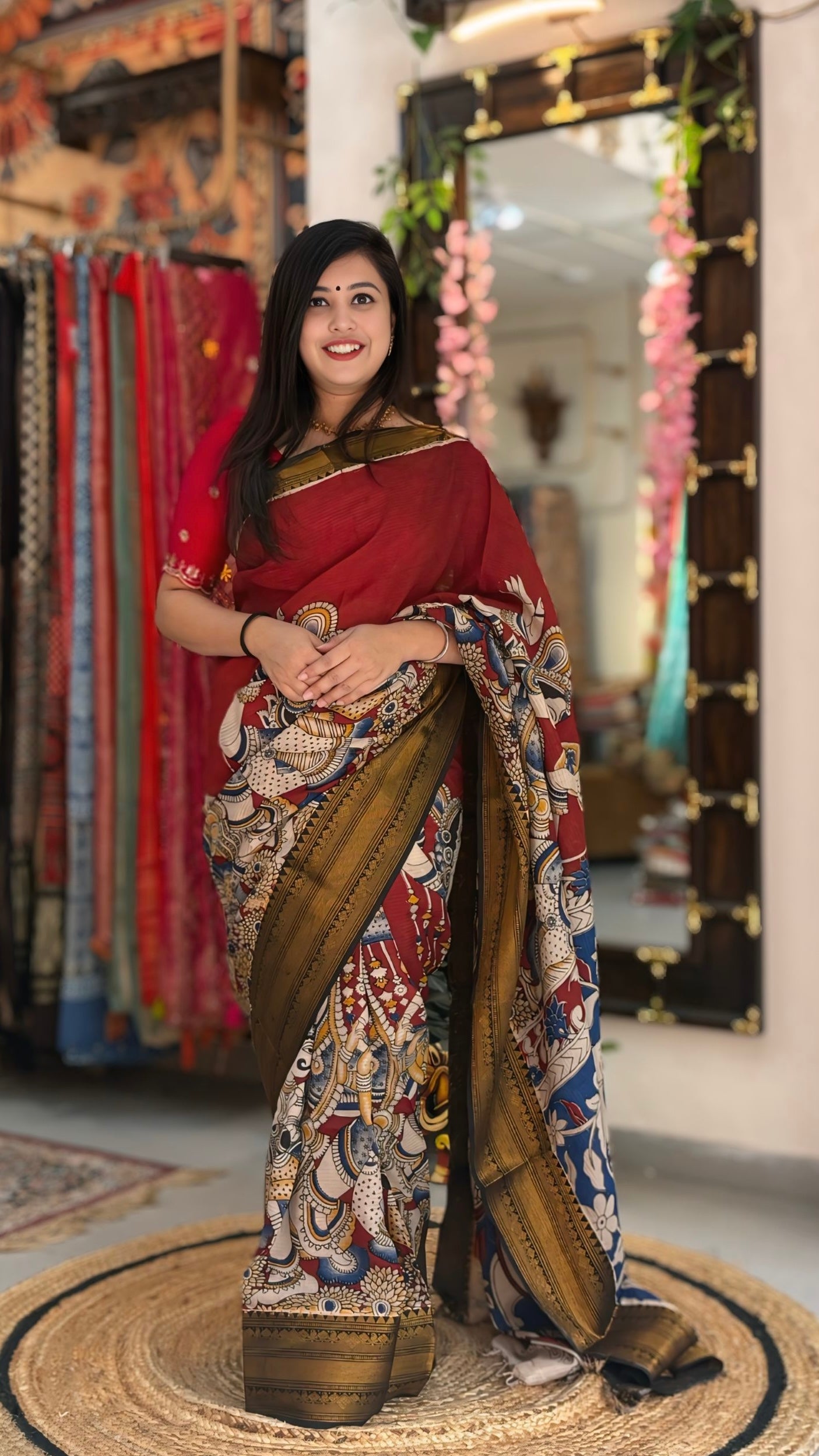 Kashi
 – Kalamkari Saree