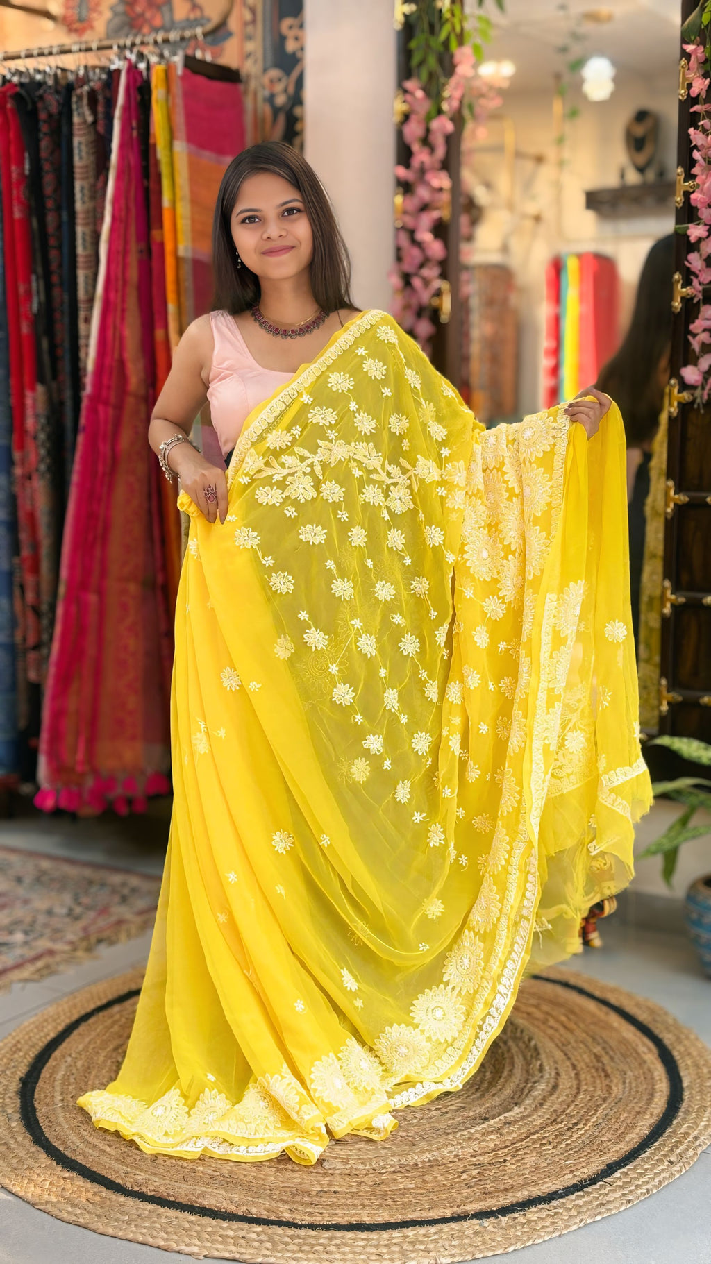 Kiara - Chikankari Saree