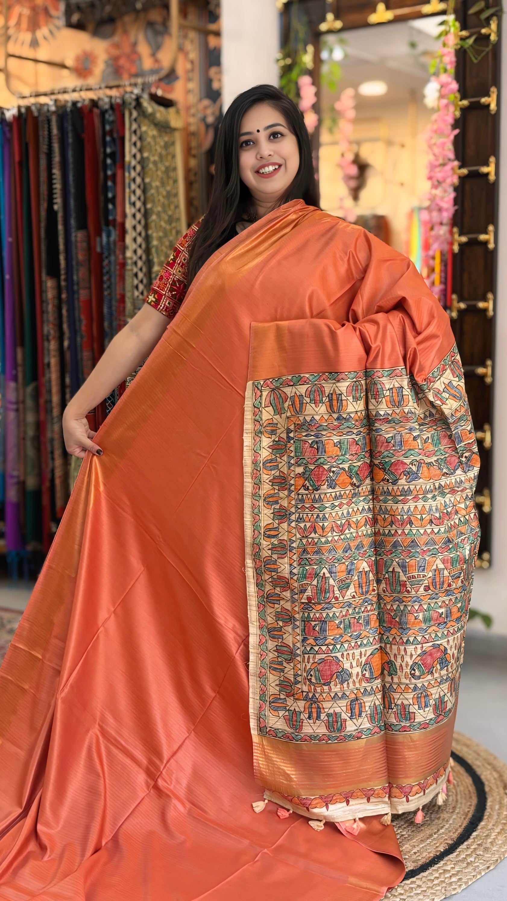 Chitrika - Madhubani Silk Saree