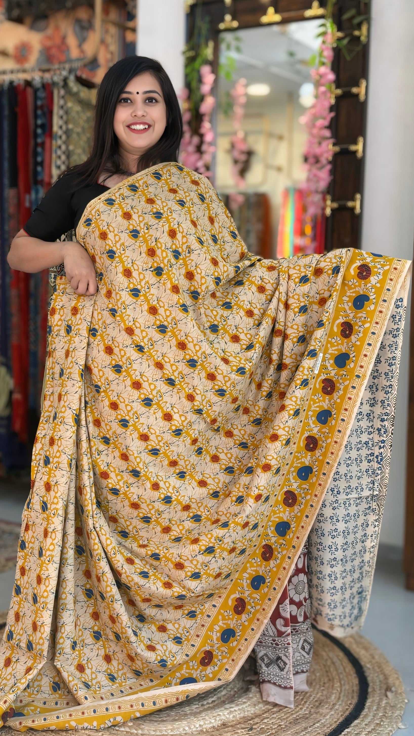 Yamini - Cotton Kalamkari
