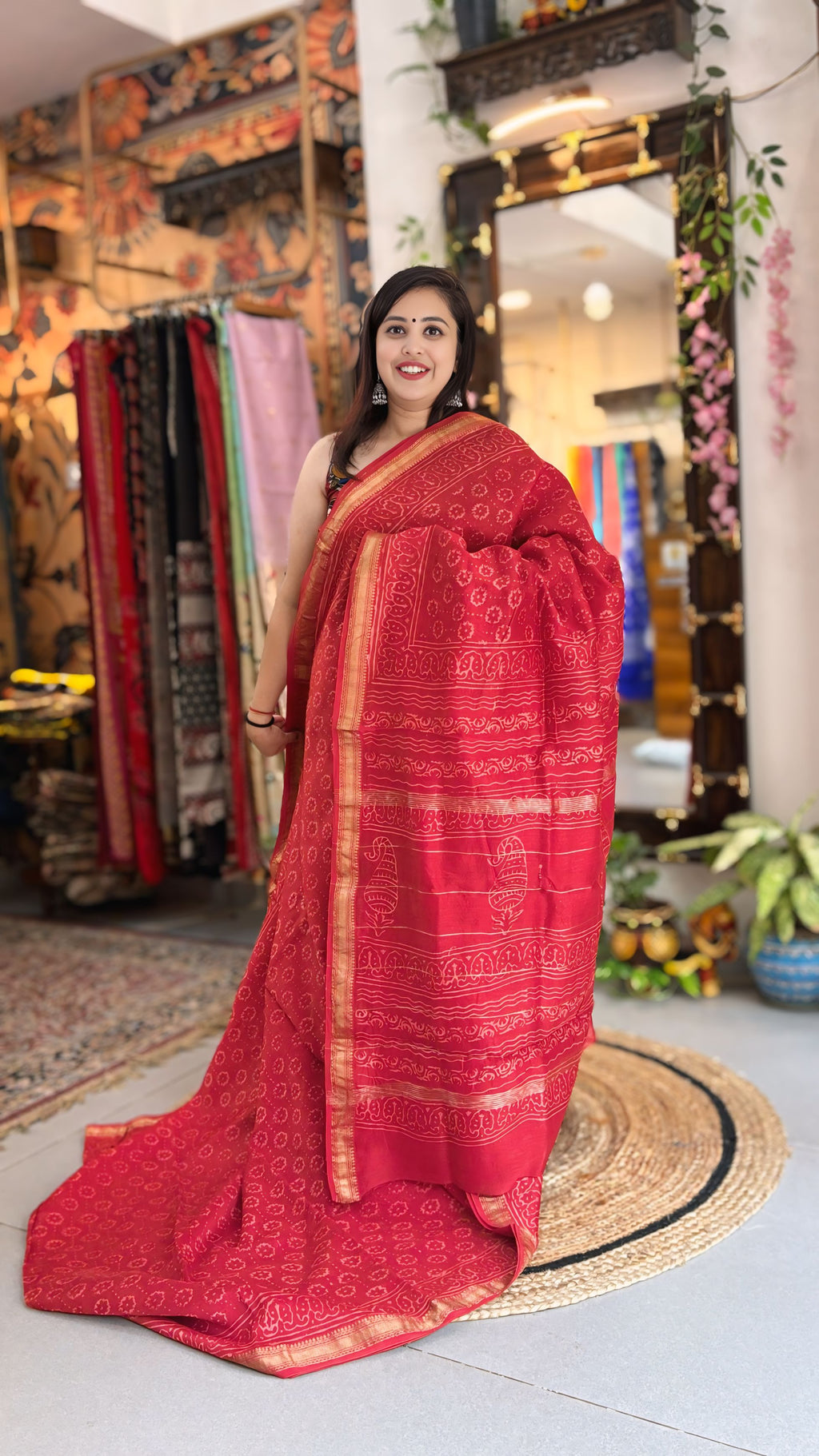 Lavanya - Maheshwari Saree