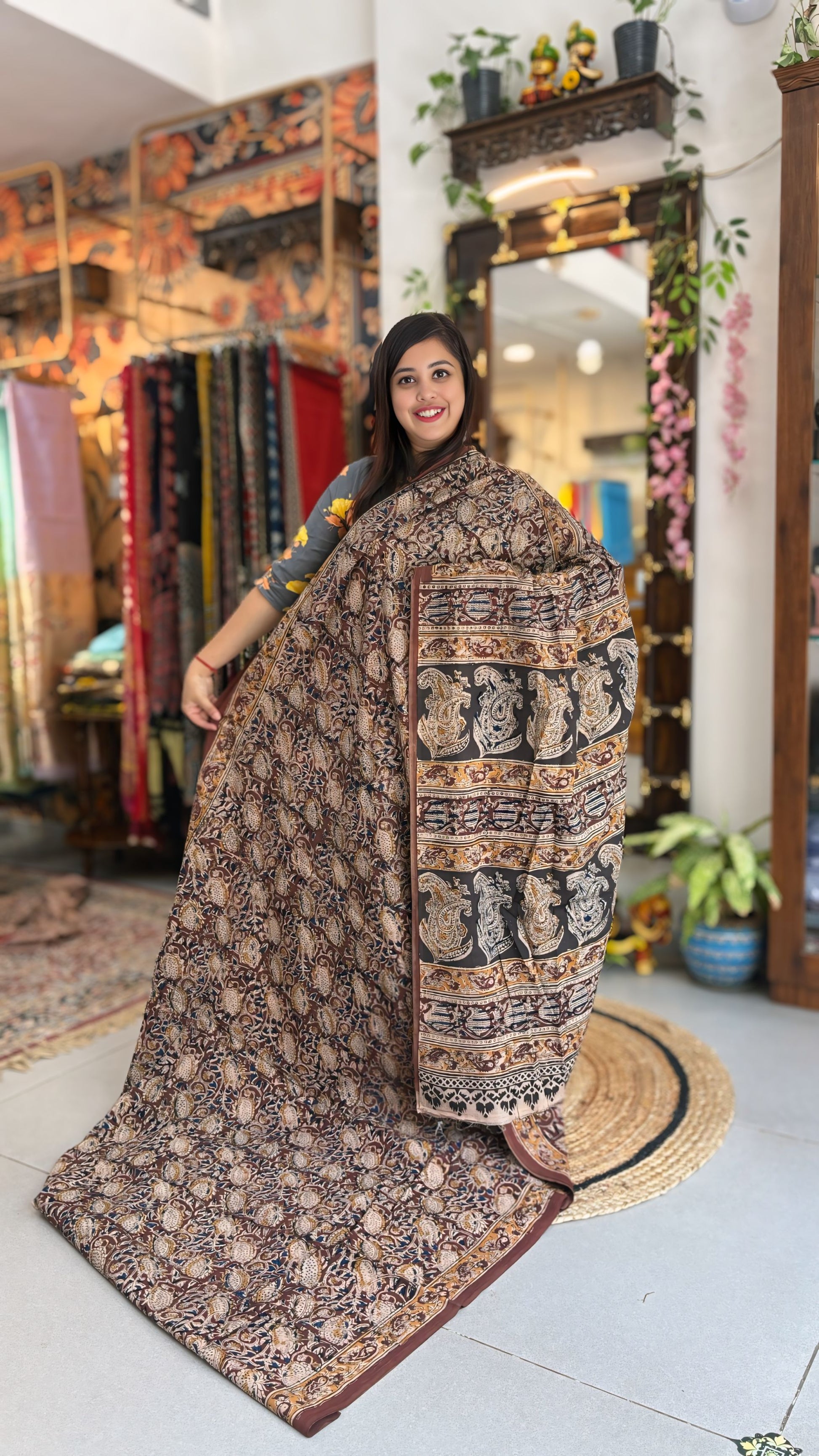 Charita - Cotton Kalamkari